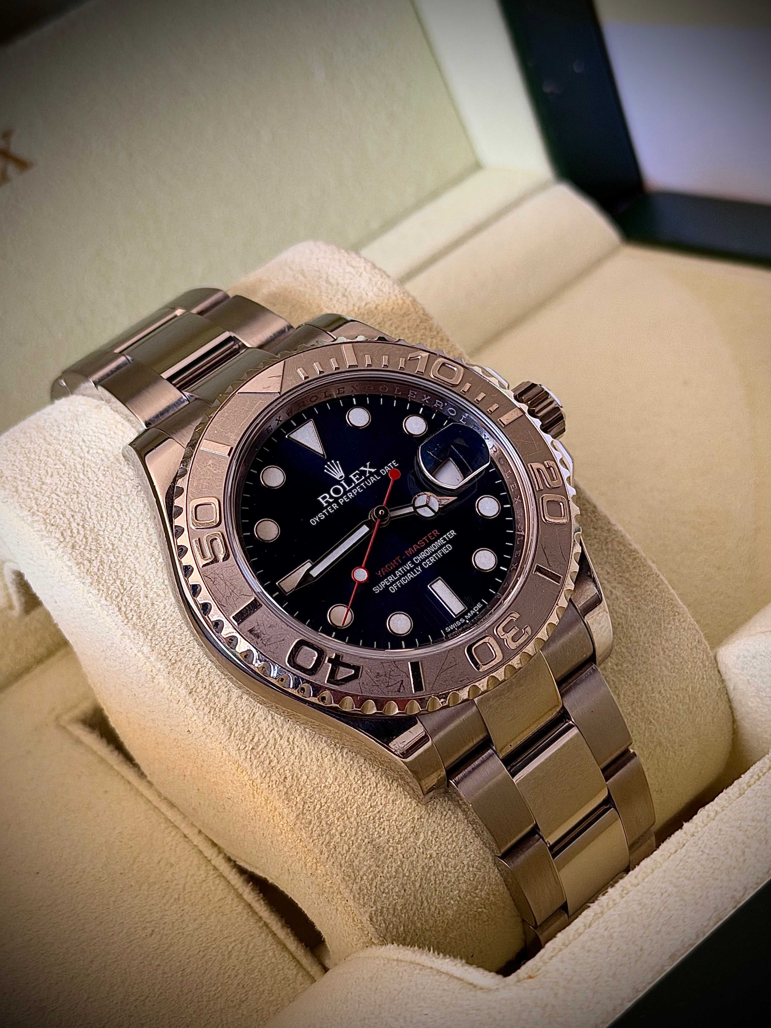 2013 ROLEX YACHT-MASTER 40, 116622, BOX AND PAPERS INC GST