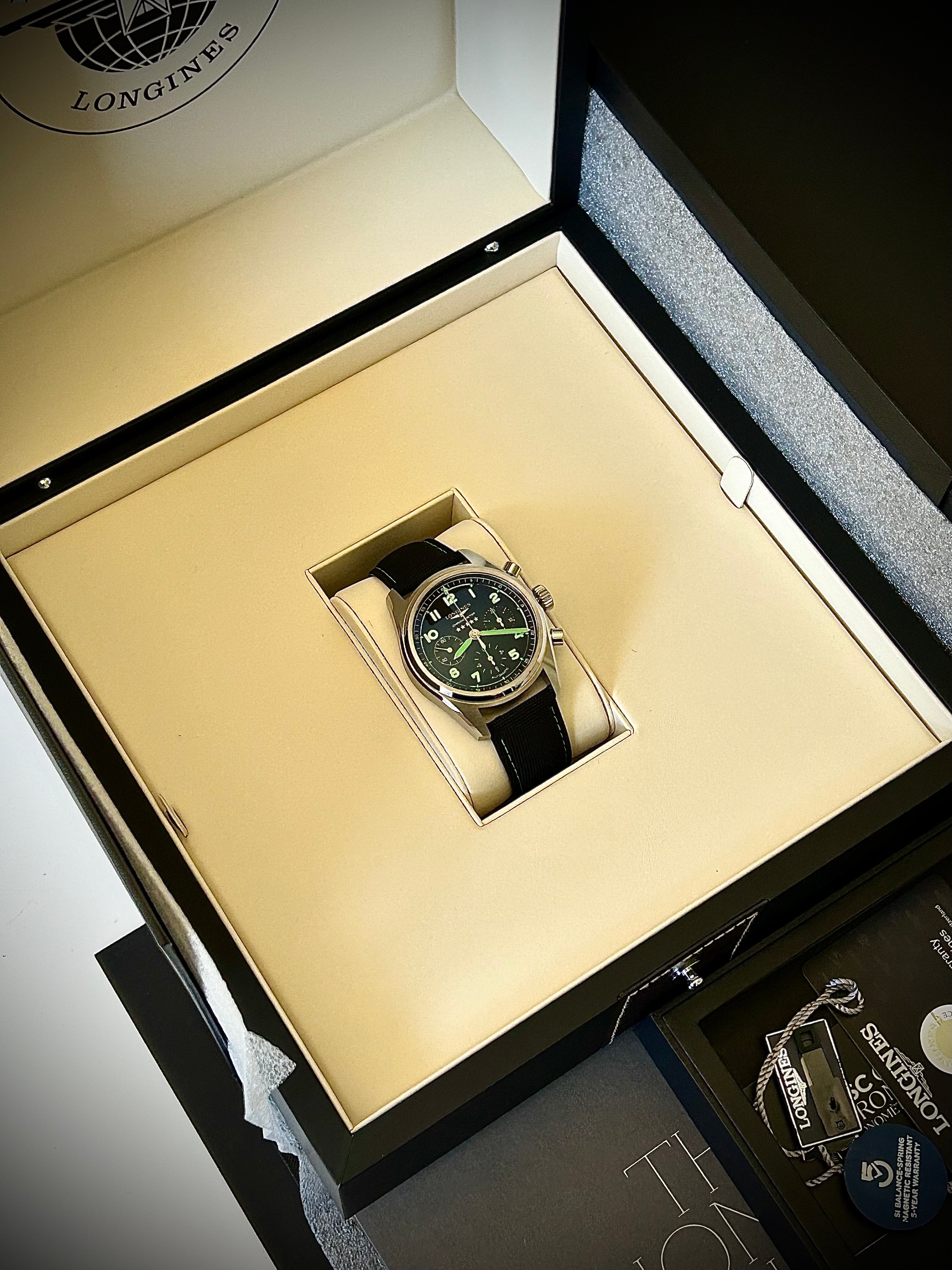 2025 LONGINES SPIRIT PIONEER EDITION, FULL SET, INC GST