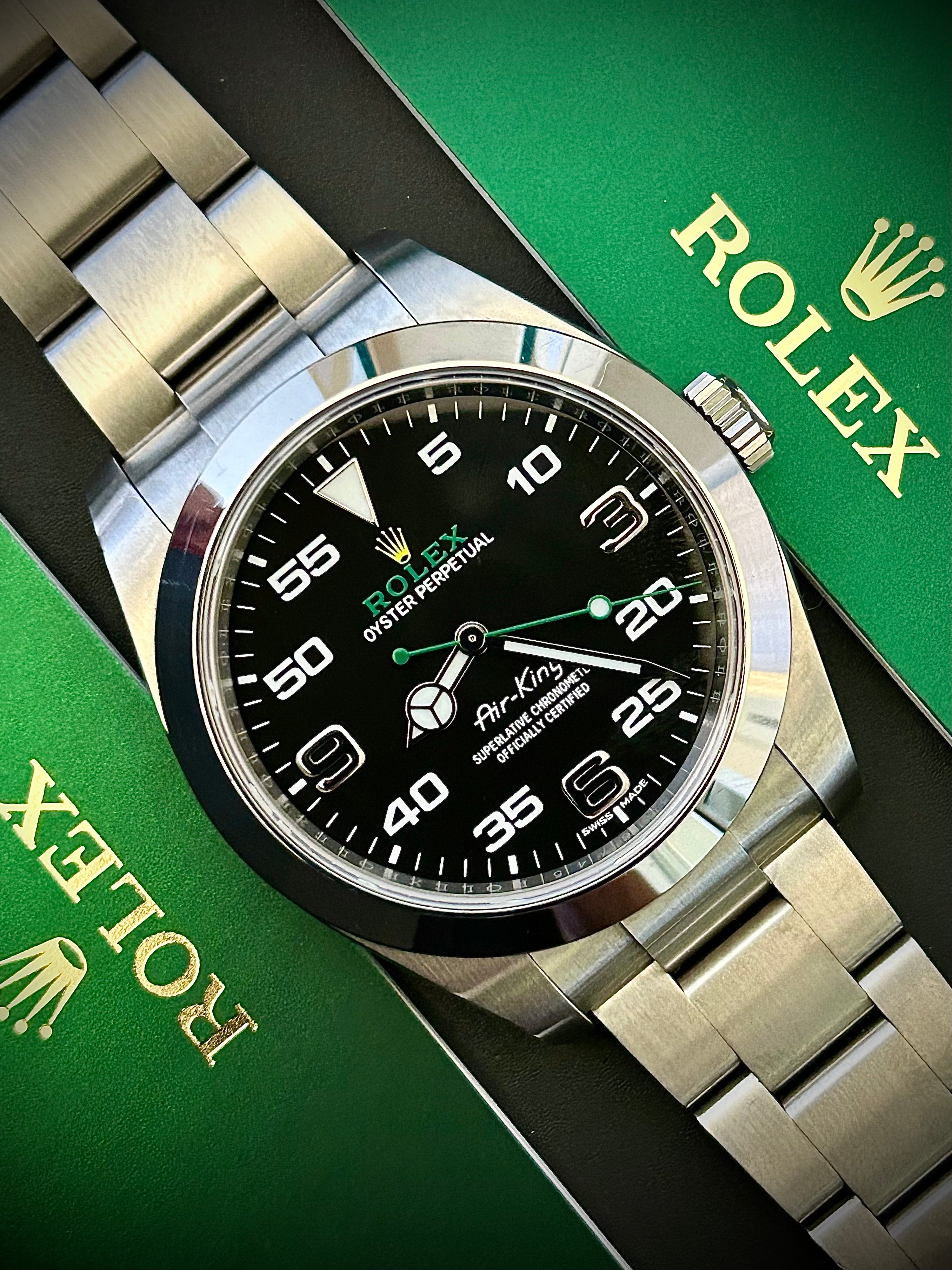 2020 ROLEX AIR KING, 116900, FULL SET, INC GST
