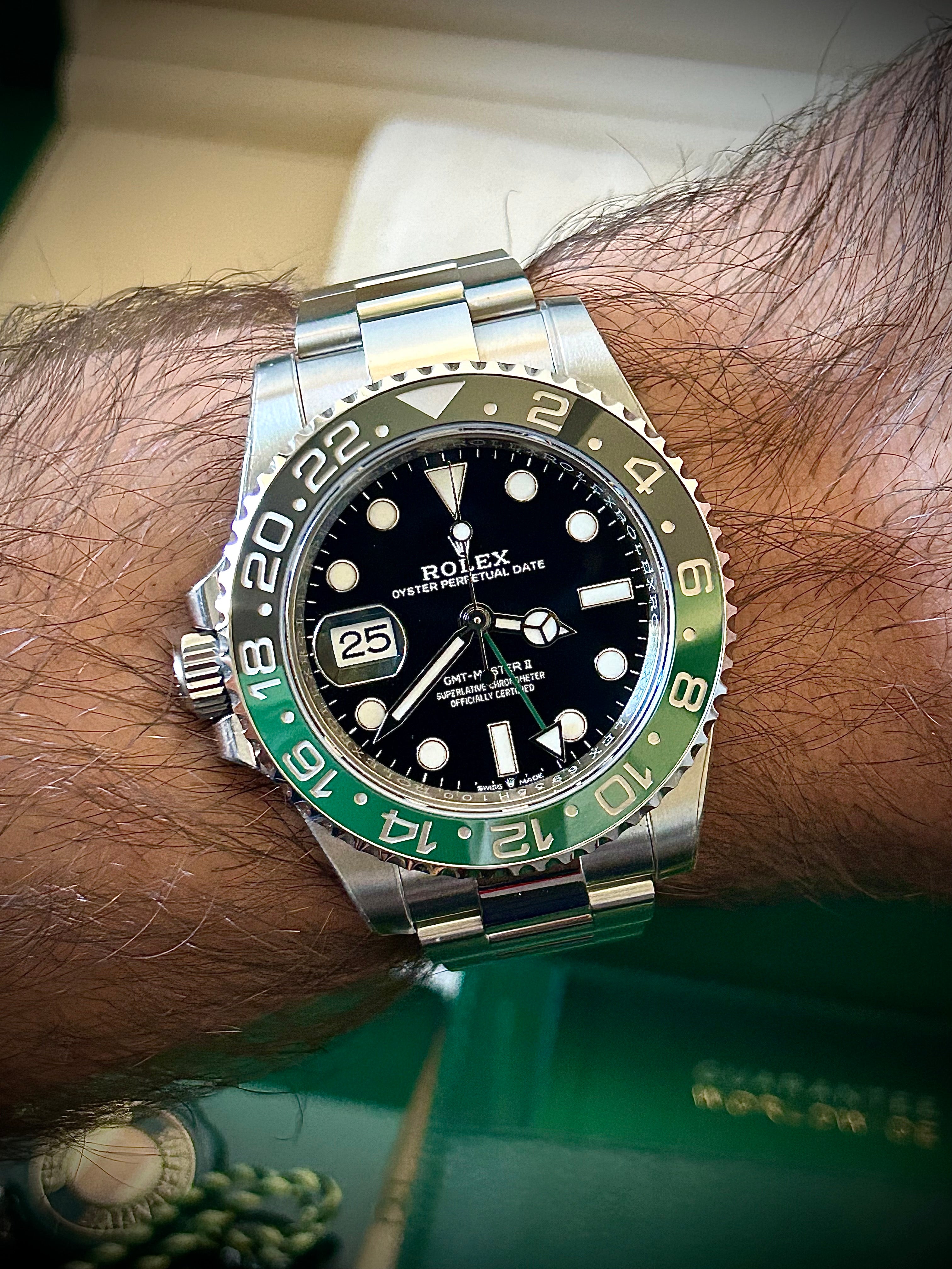 2024 ROLEX GMT-MASTER II “SPRITE”, FULL SET, INC GST