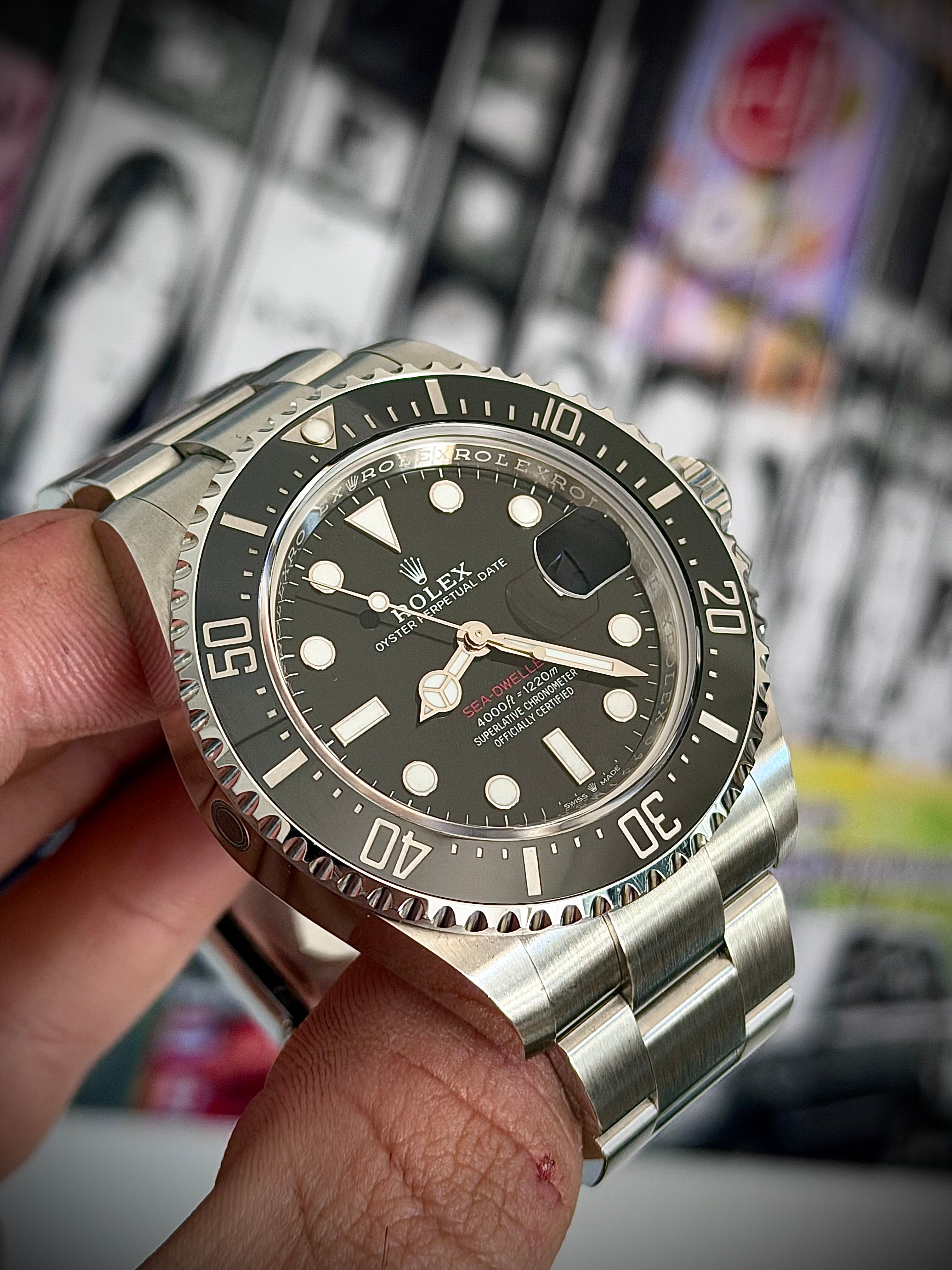 2023 ROLEX SEA DWELLER, SD43, 126600, FULL SET, INC GST