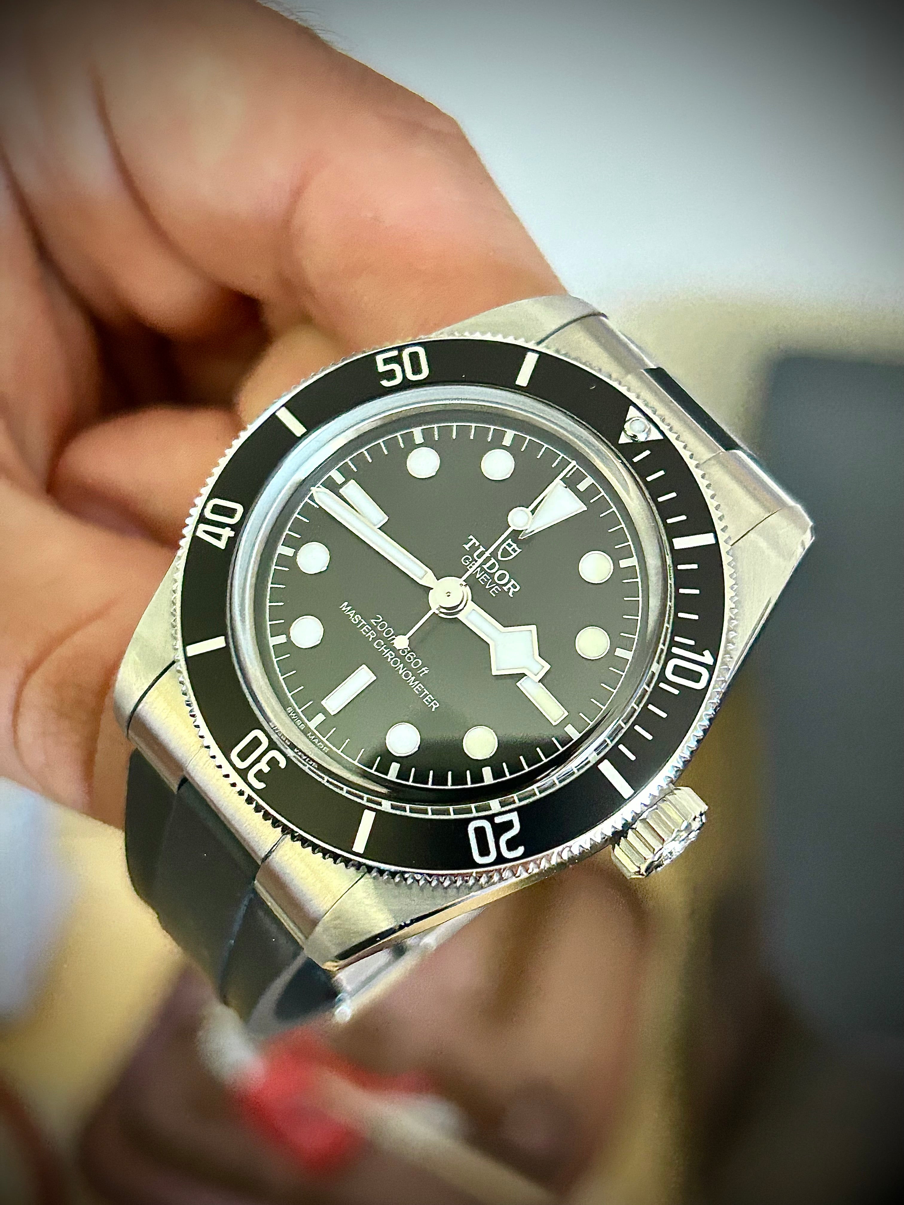 2024 TUDOR BLACK BAY 41 MONOCHROME, M7941A1A0NU, FULL SET, INC GST