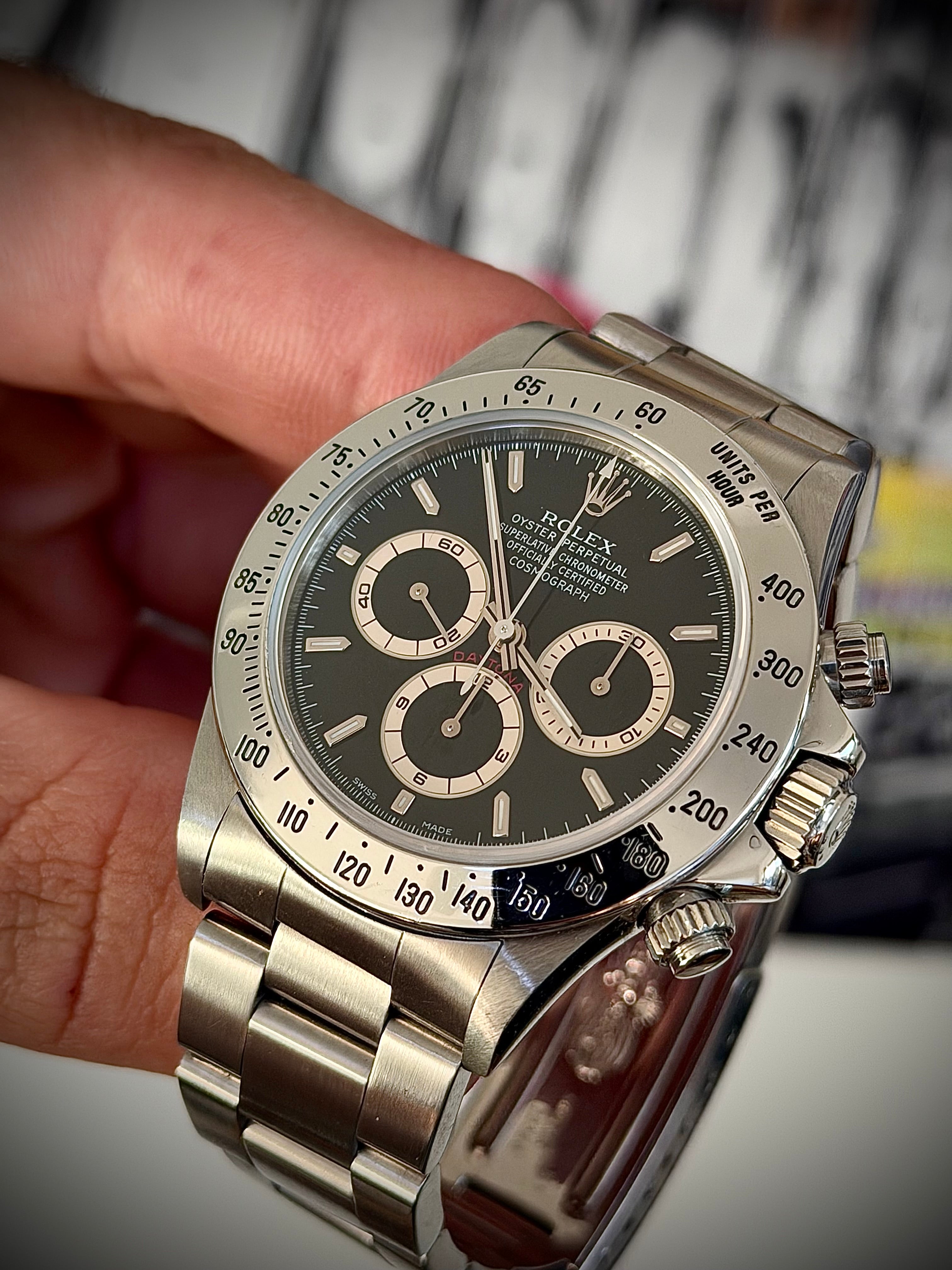 1991 ROLEX ZENITH DAYTONA, 16520, WATCH ONLY, INC GST
