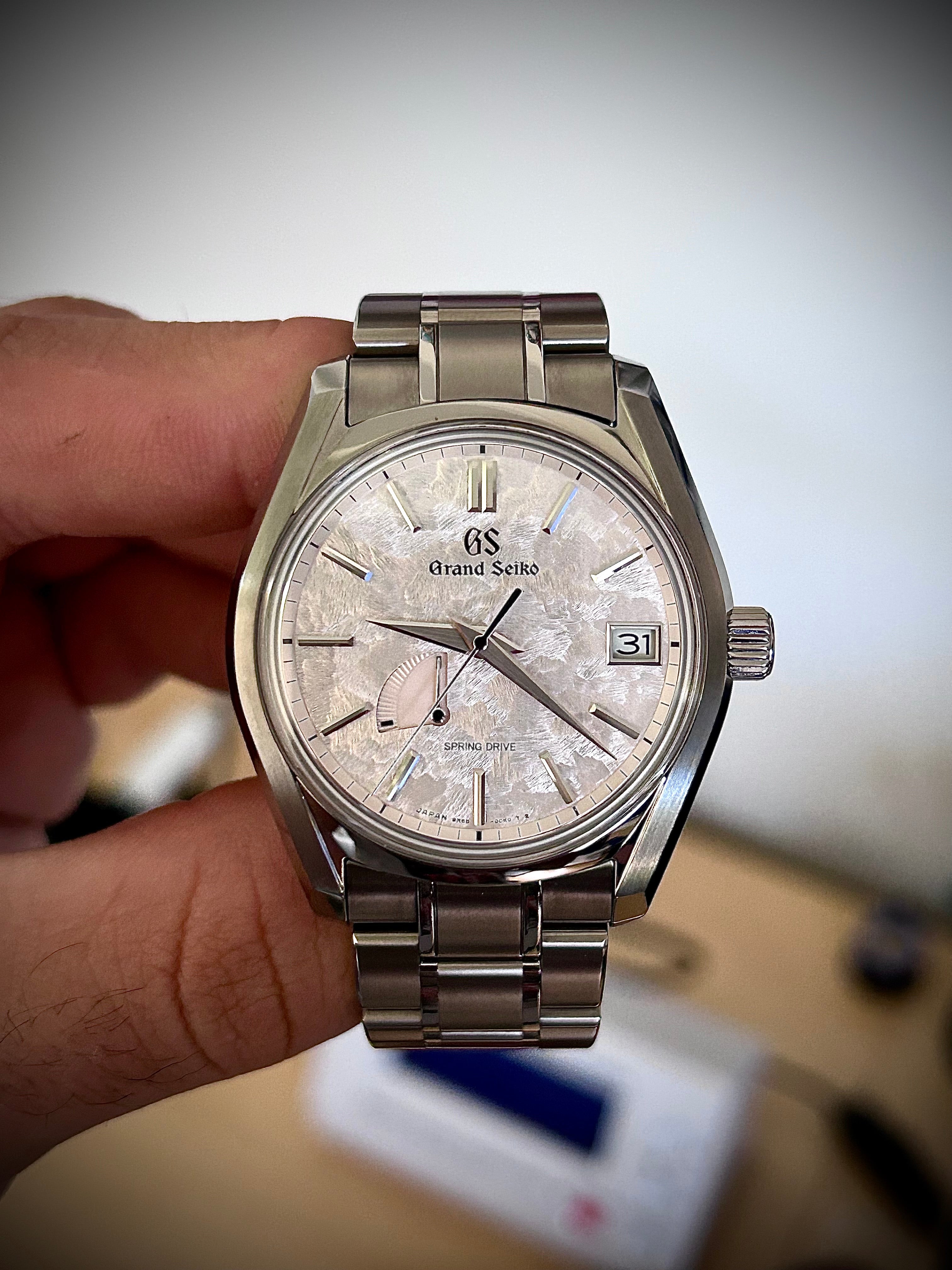 2024 GRAND SEIKO HERITAGE SPRING DRIVE, SHUNBUN, SBGA413, FULL SET, INC GST