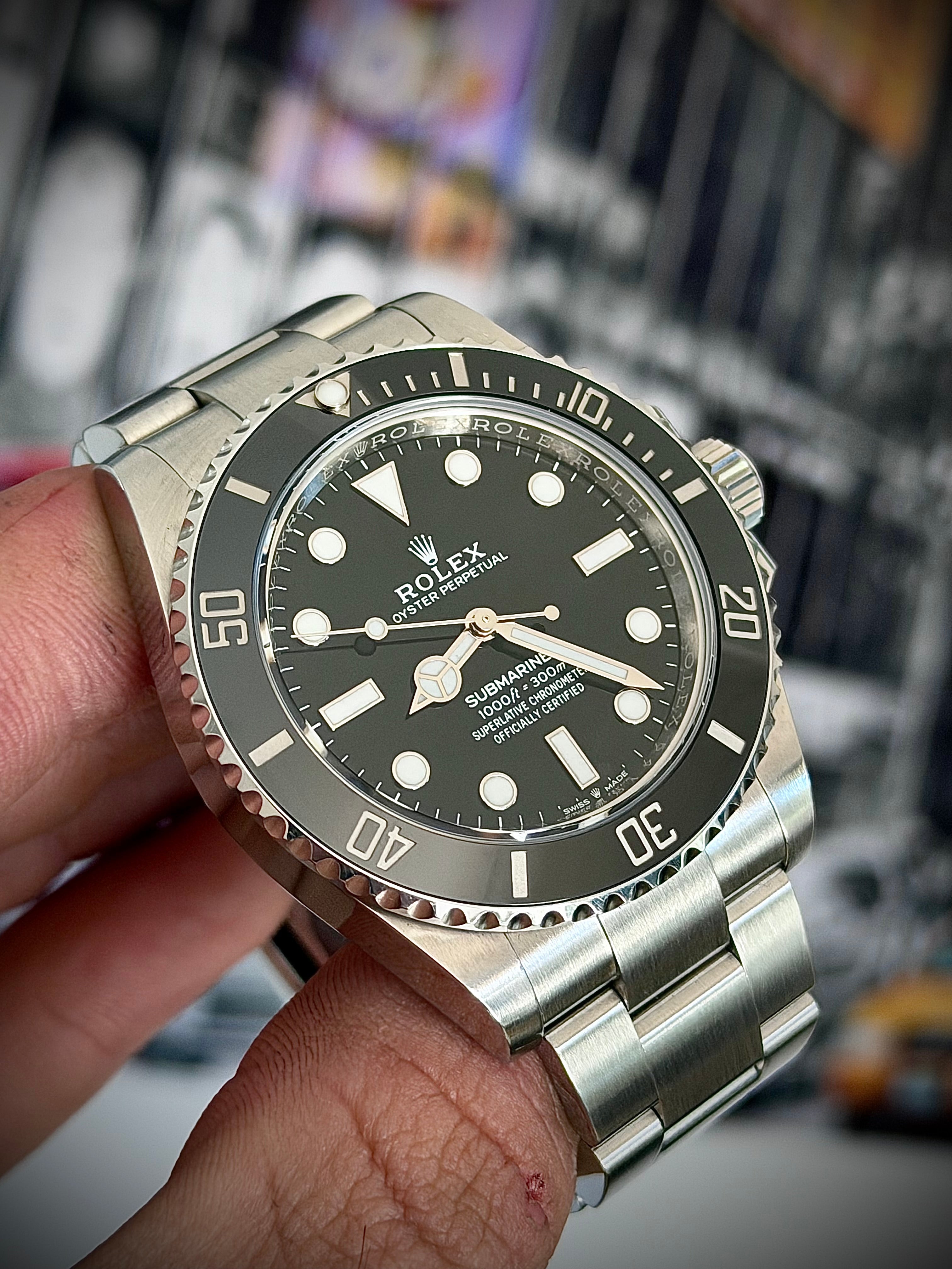 2022 ROLEX SUBMARINER, 124060, FULL SET, INC GST