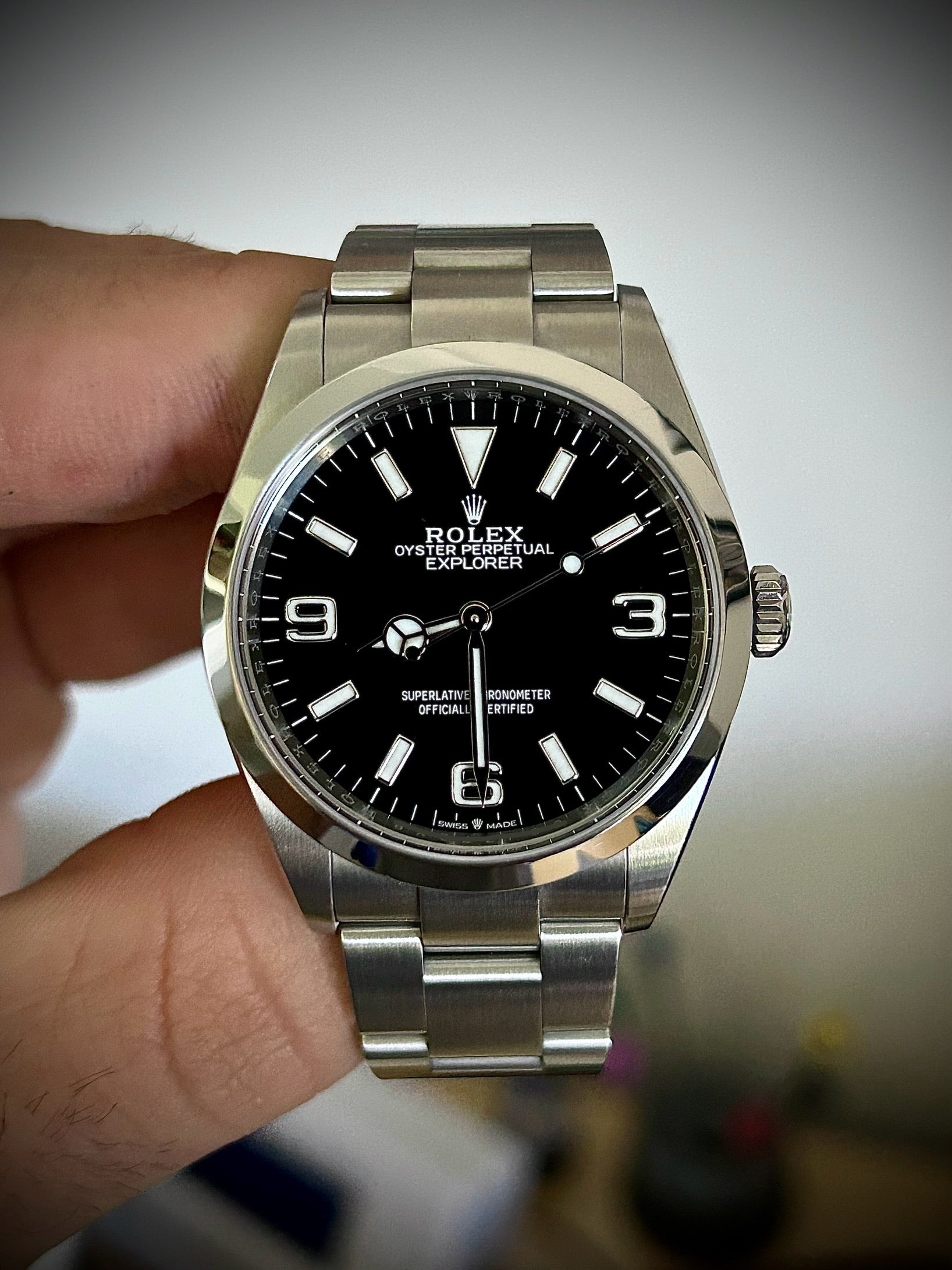 2023 ROLEX EXPLORER 36, 124270, FULL SET, INC GST