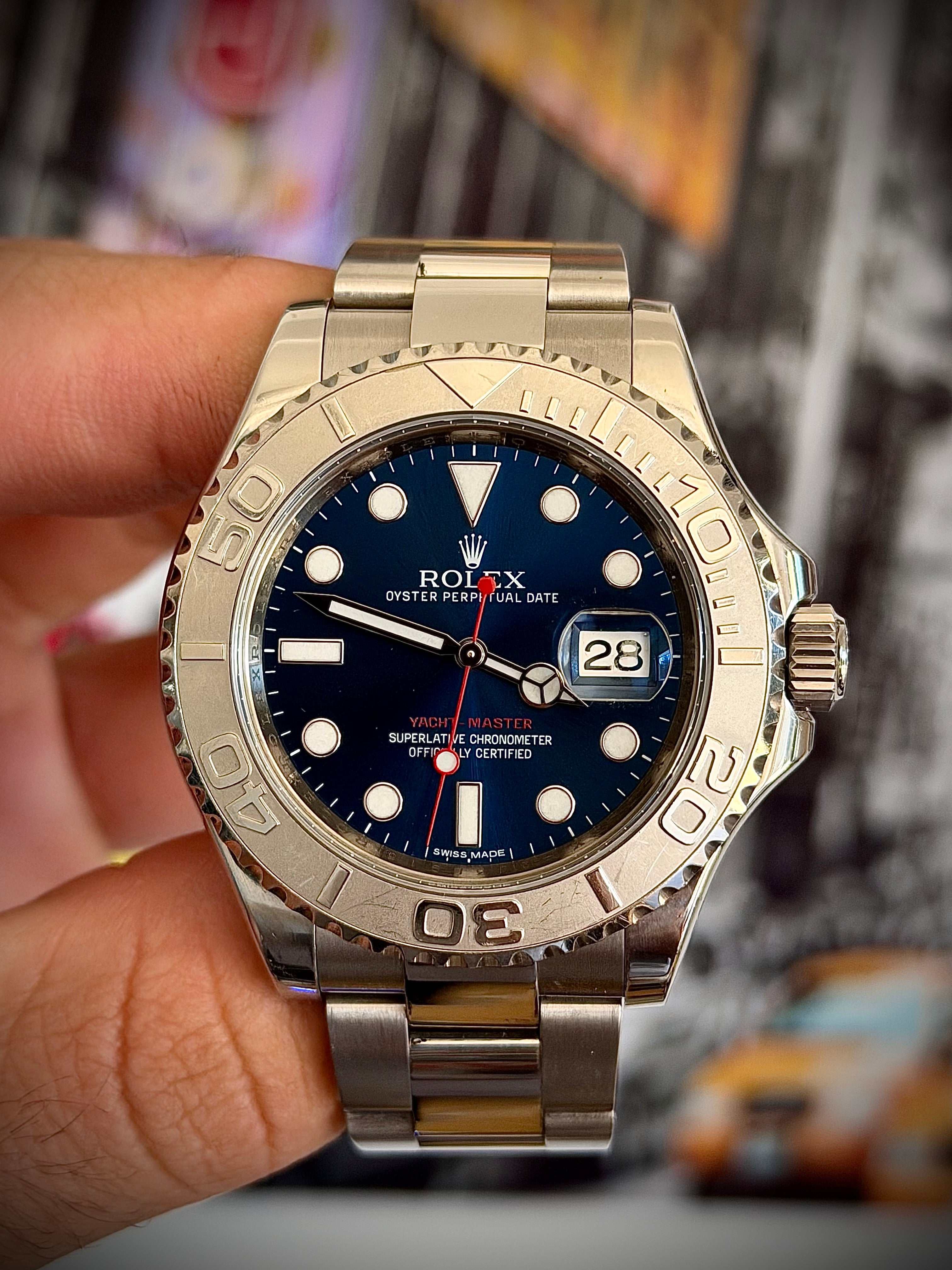 2013 ROLEX YACHT-MASTER 40, 116622, BOX AND PAPERS INC GST
