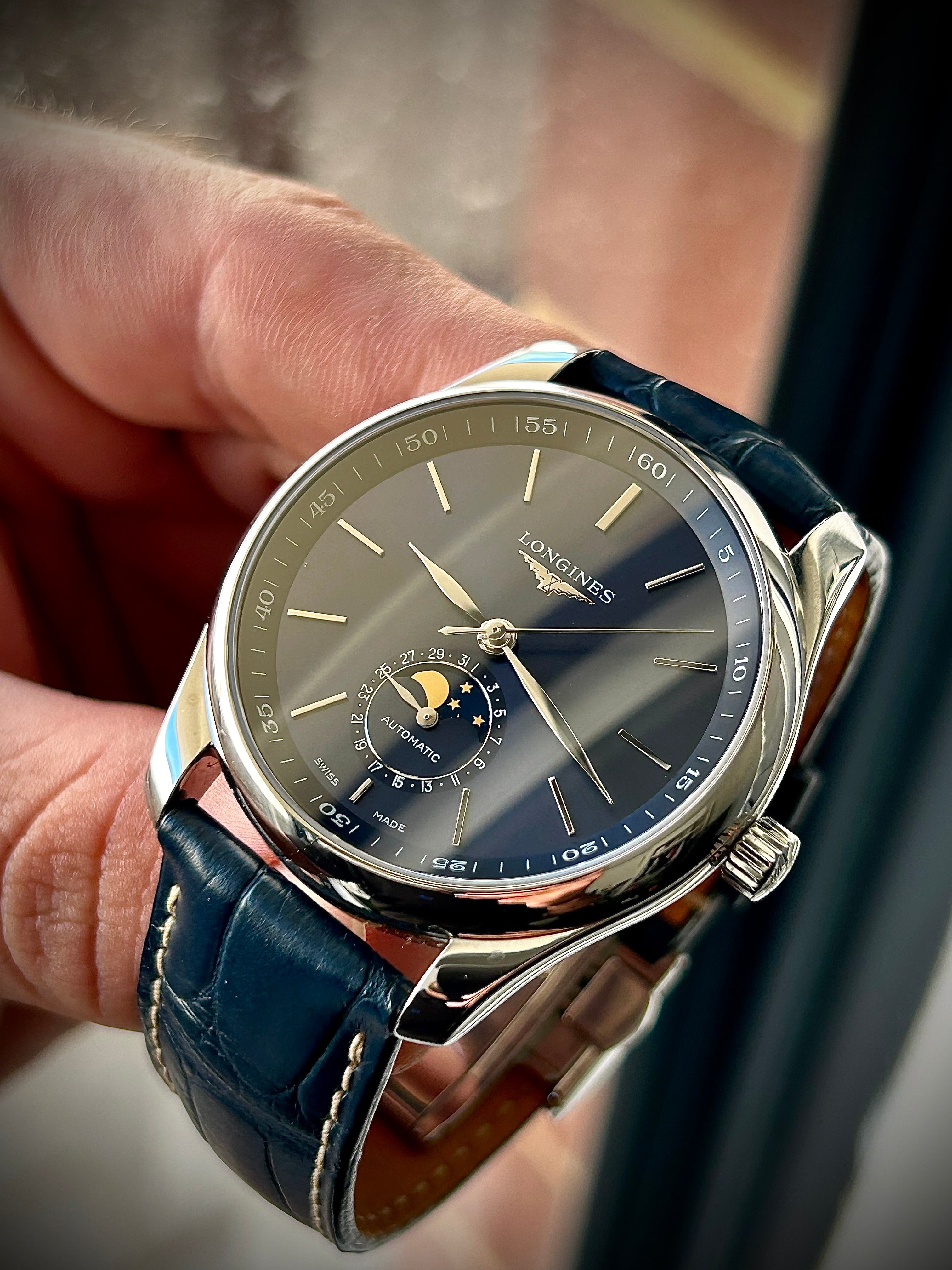 2021 LONGINES MASTER COLLECTION MOONPHASE, FULL SET, INC GST