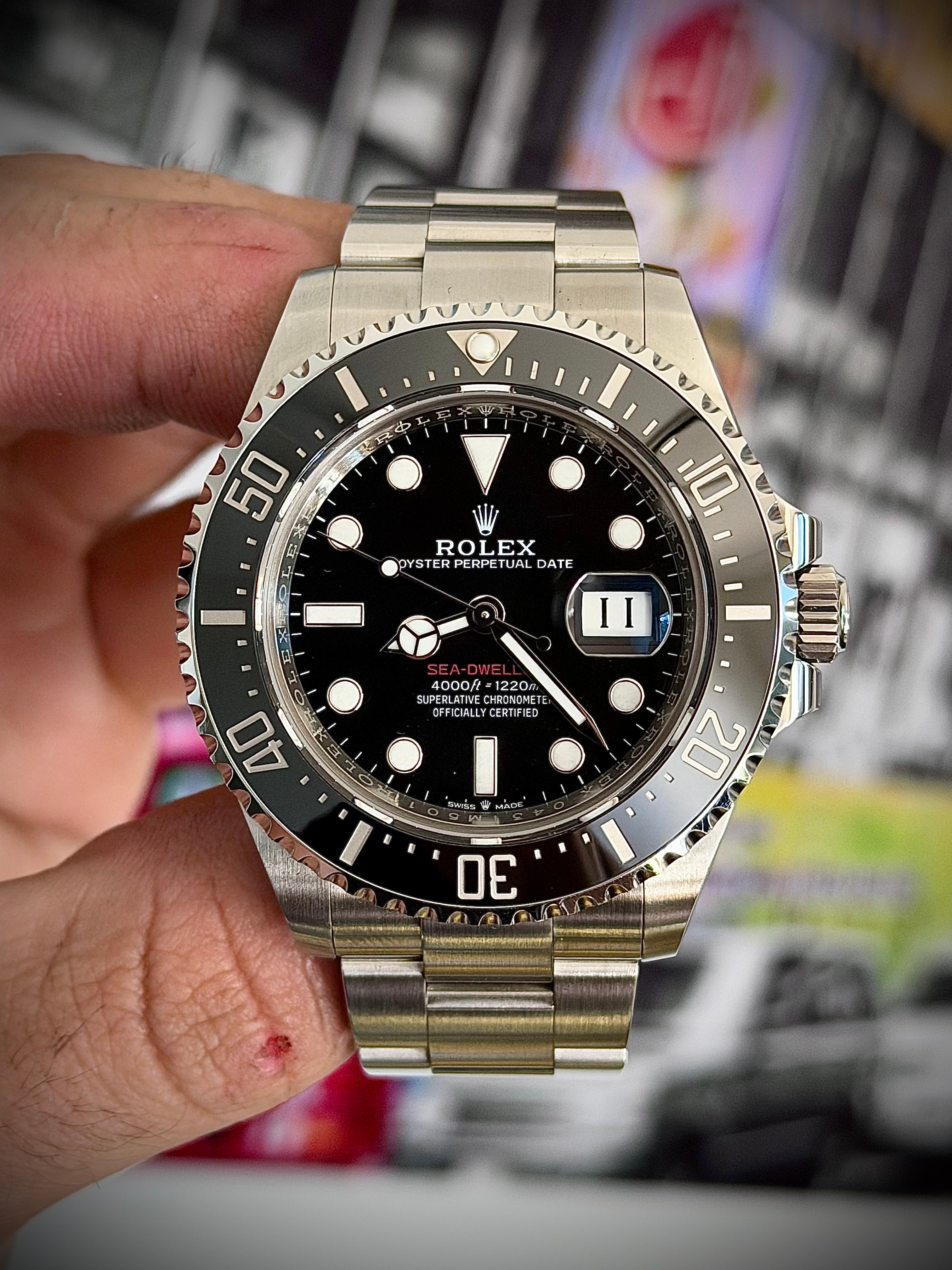 2023 ROLEX SEA DWELLER, SD43, 126600, FULL SET, INC GST