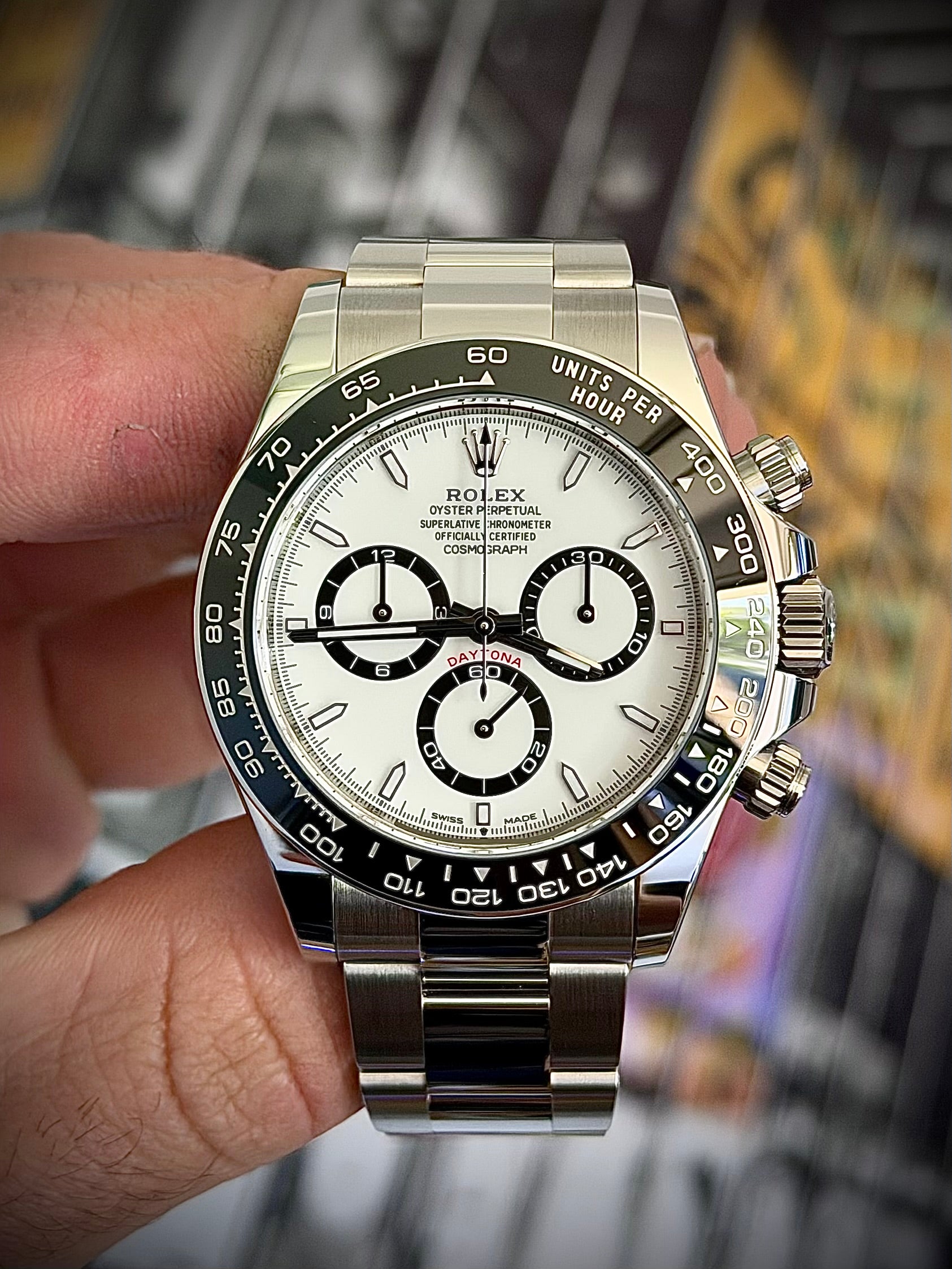 2026 ROLEX COSMOGRAPH DAYTONA “PANDA”, 126500LN, FULL SET, AS NEW, INC GST