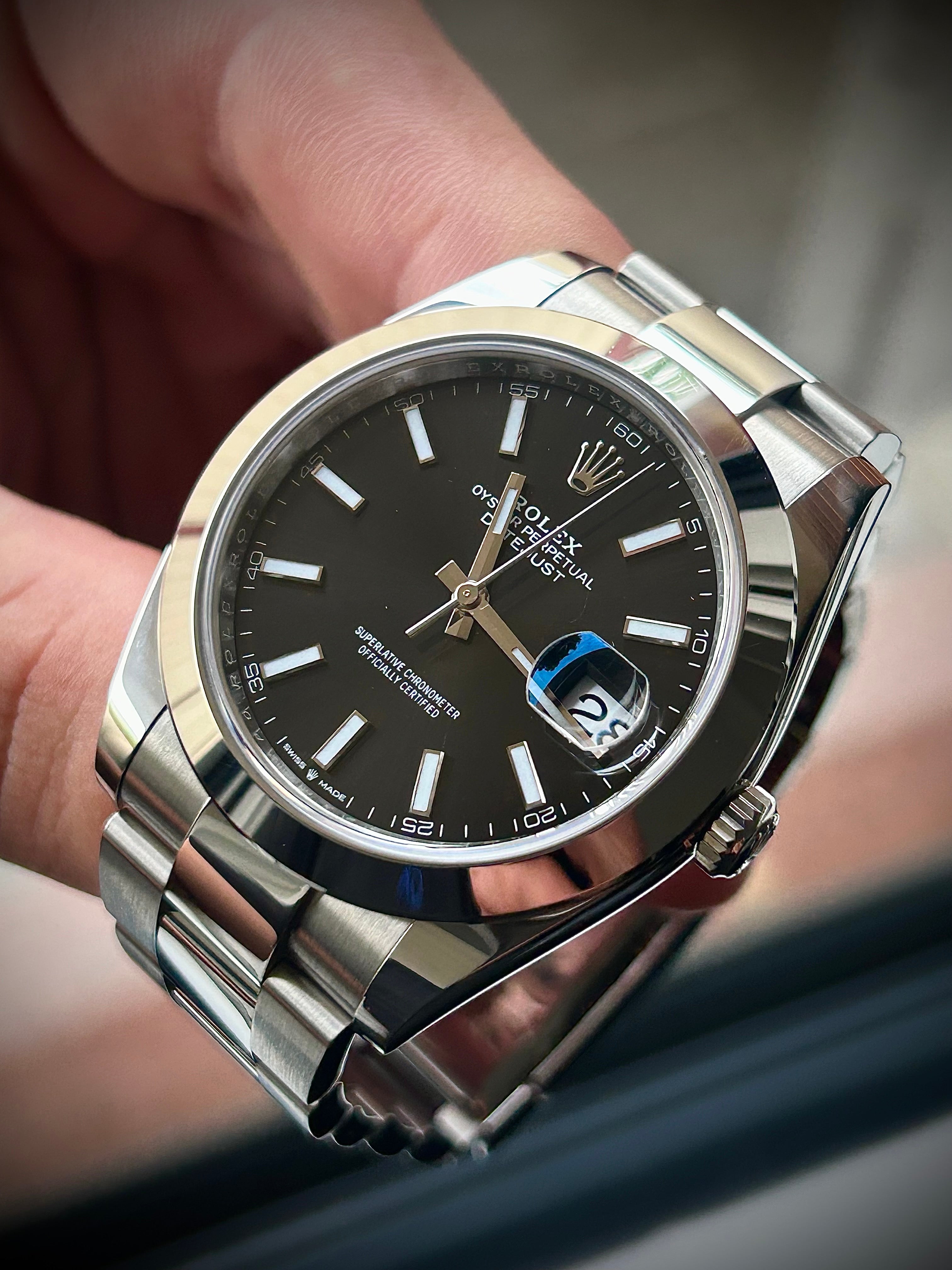 2022 ROLEX DATEJUST 41, 126300, FULL SET, INC GST