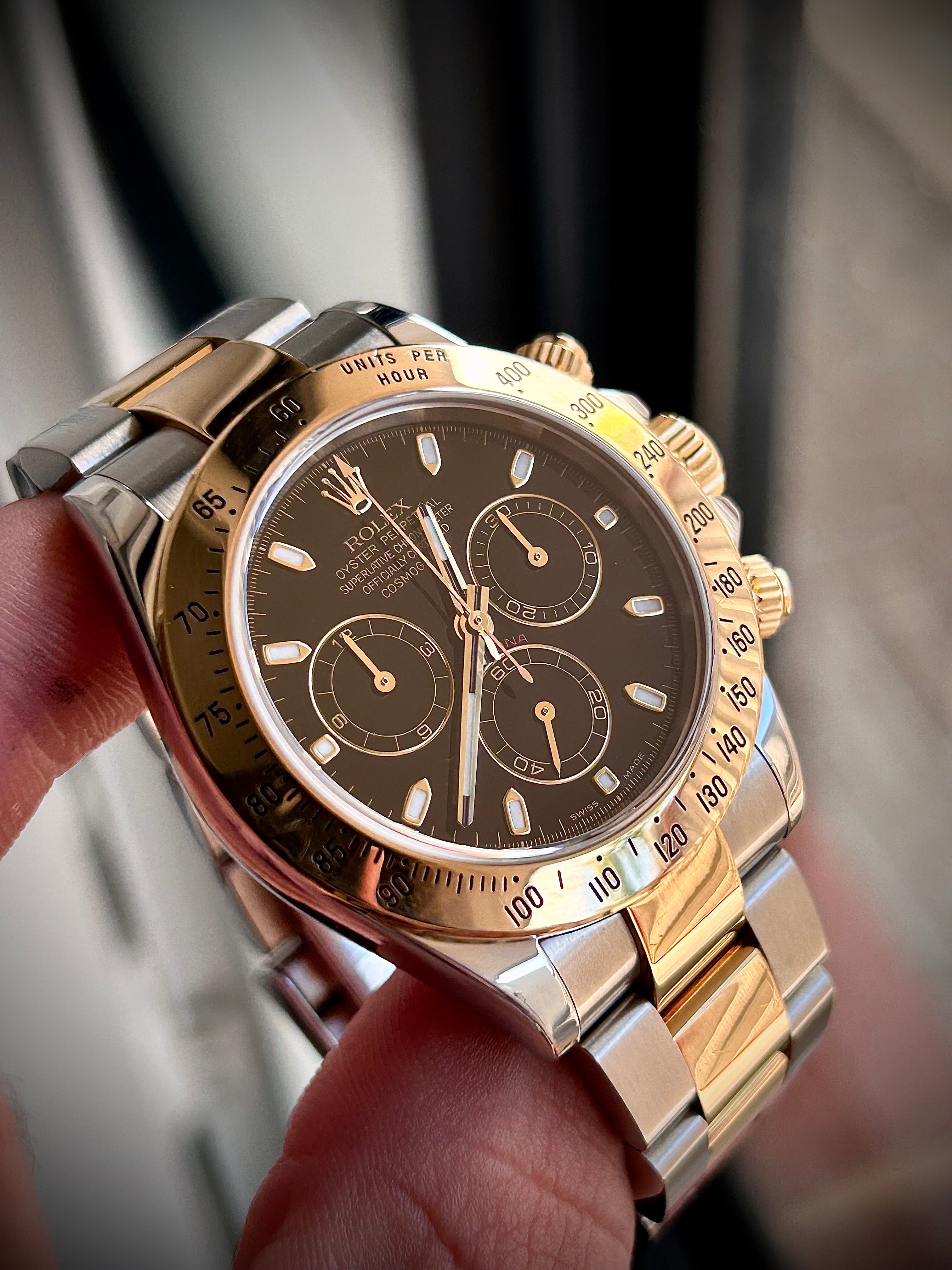 2005 ROLEX COSMOGRAPH DAYTONA, 116523, FULL SET, INC GST