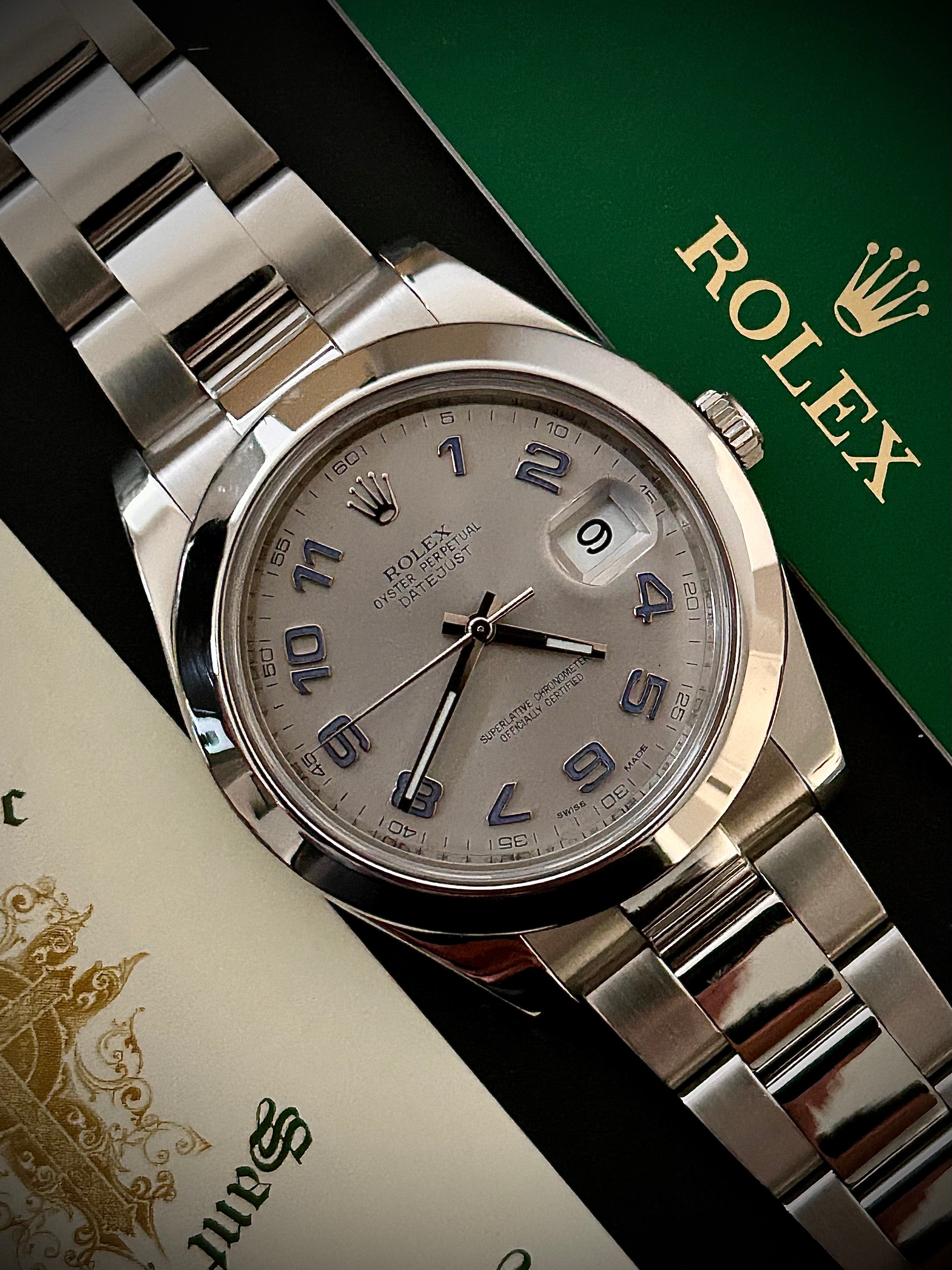 ROLEX DATEJUST II, 116300, BOX AND AUTHENTICITY CARD, INC GST