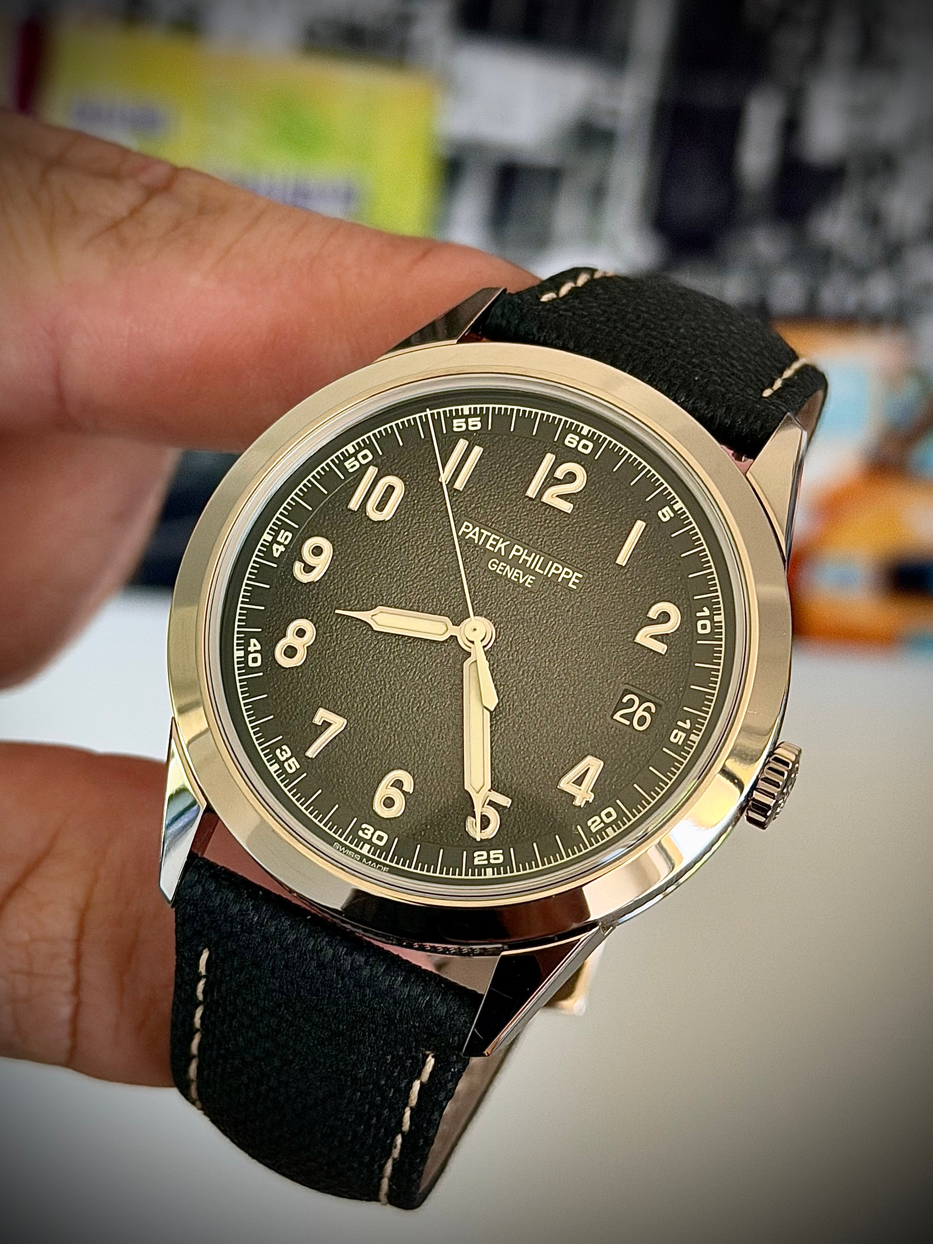 2023 PATEK PHILIPPE CALATRAVA, 5226G-001, FULL SET, MINT CONDITION, INC GST