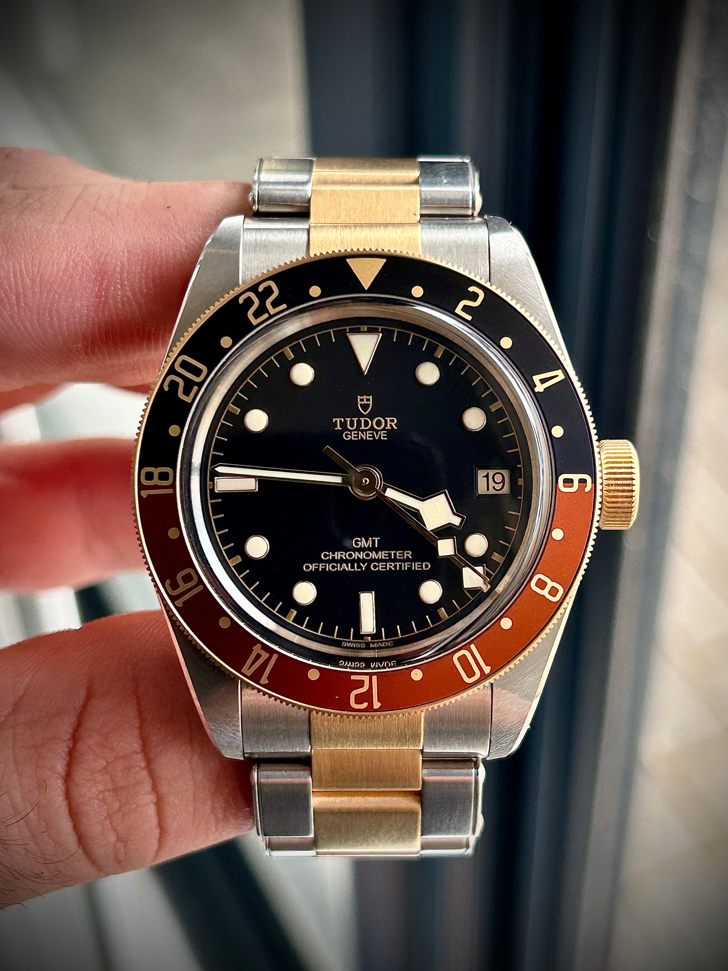 2023 TUDOR BLACK BAY 41 S&G, ROOTBEER, FULL SET, INC GST