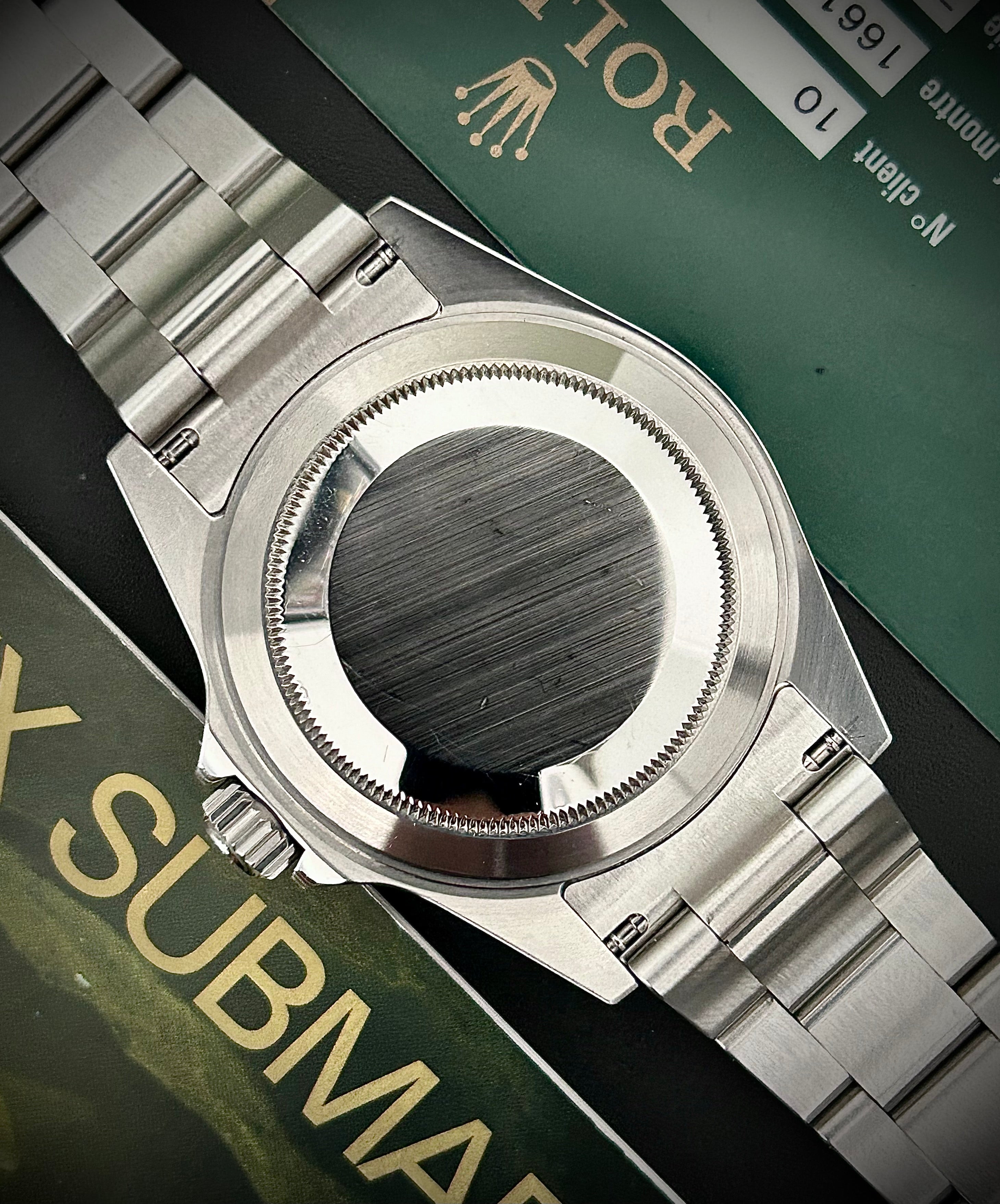 2007 ROLEX SUBMARINER DATE, NO HOLES, 16610, FULL SET, INC GST