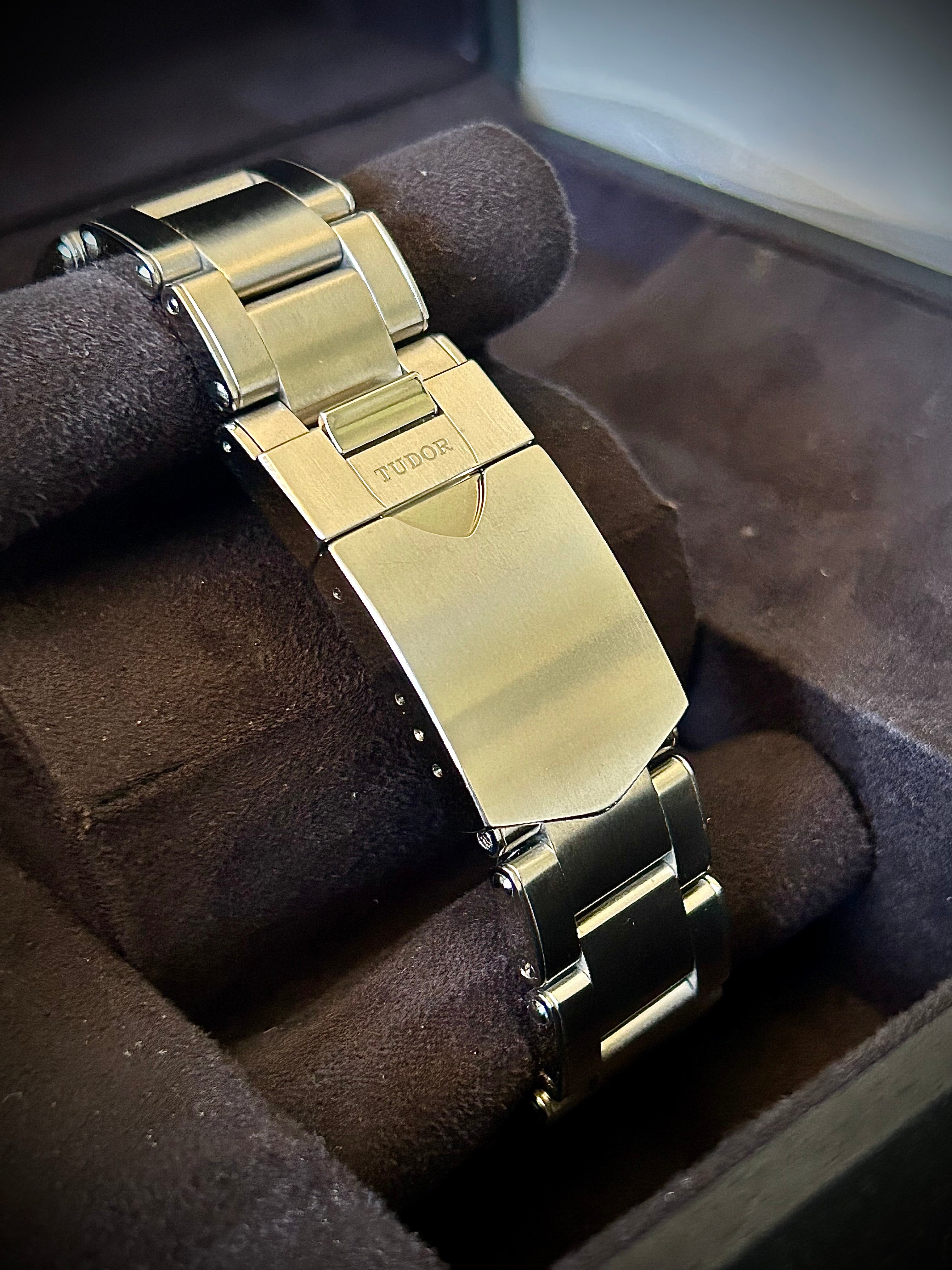 2022 TUDOR BLACK CHRONO REVERSE PANDA, FULL SET, INC GST