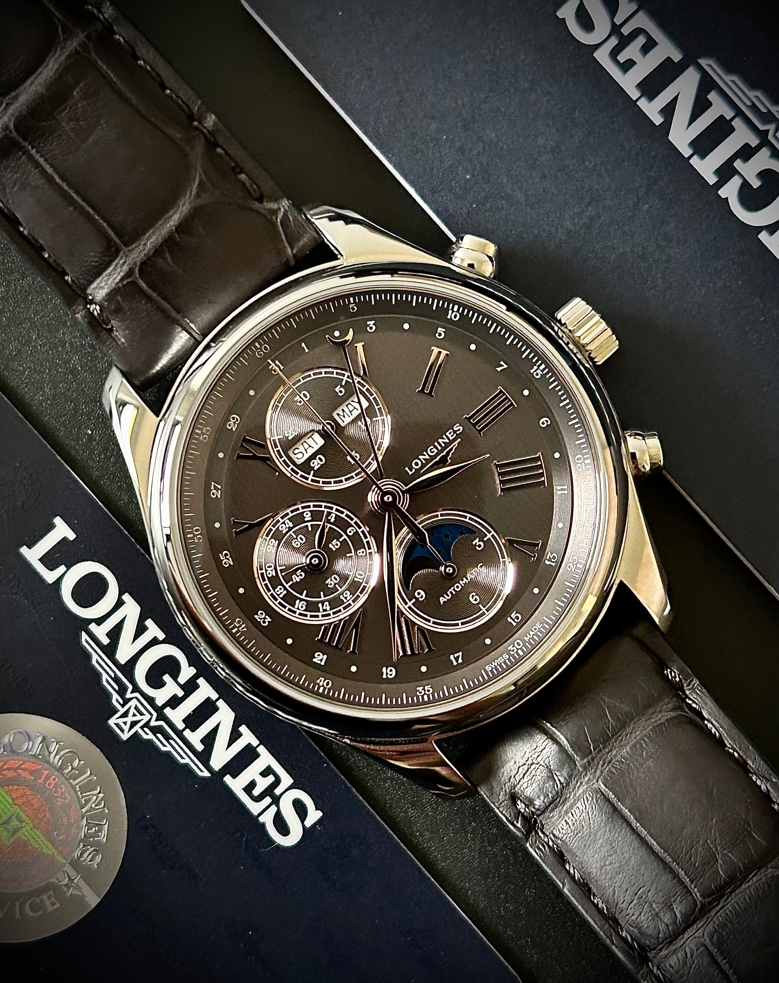 2024 LONGINES MASTER COLLECTION MOONPHASE, FULL SET, INC GST