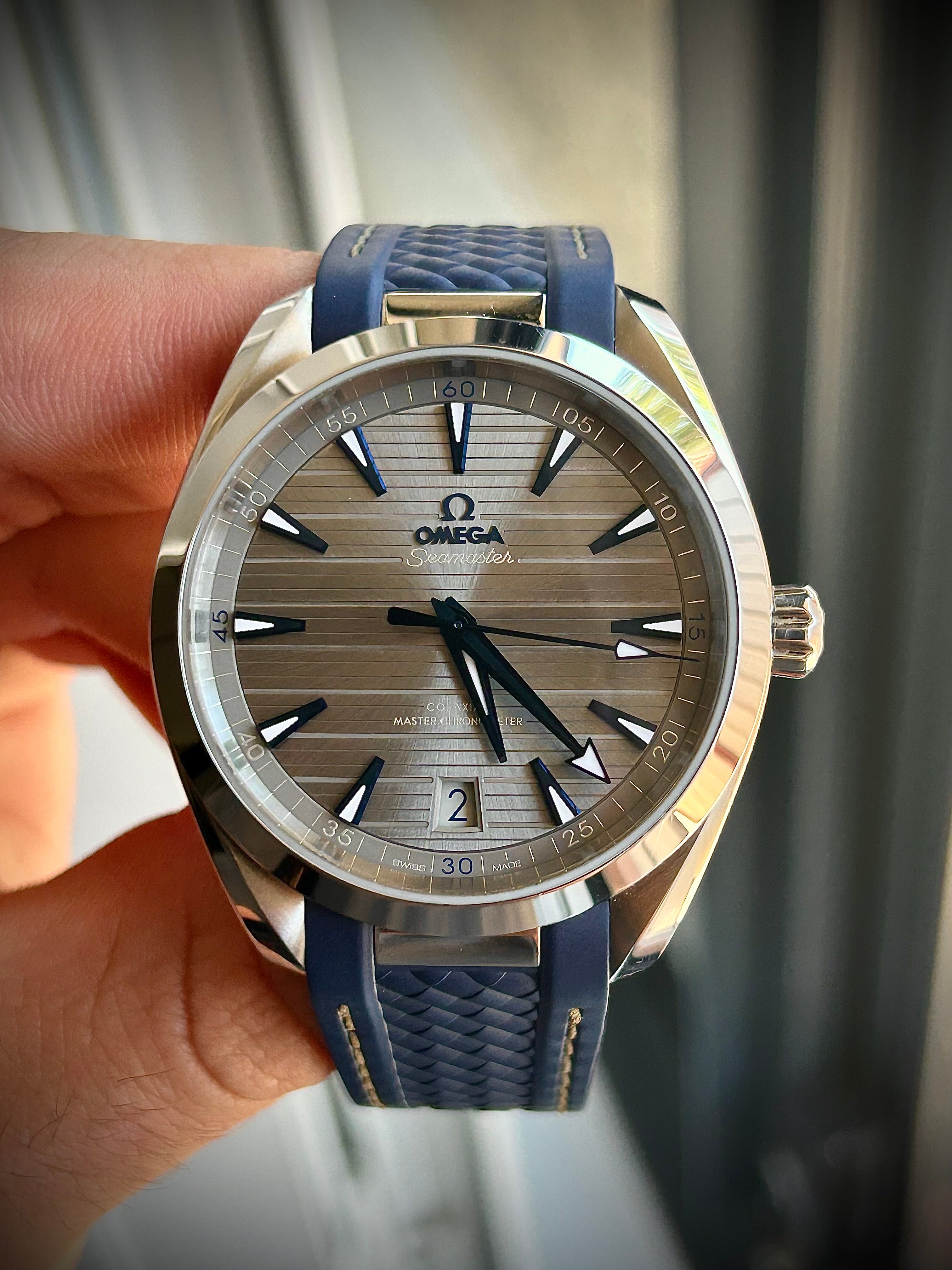 2024 OMEGA AQUA TERRA 150M, FULL SET, INC GST