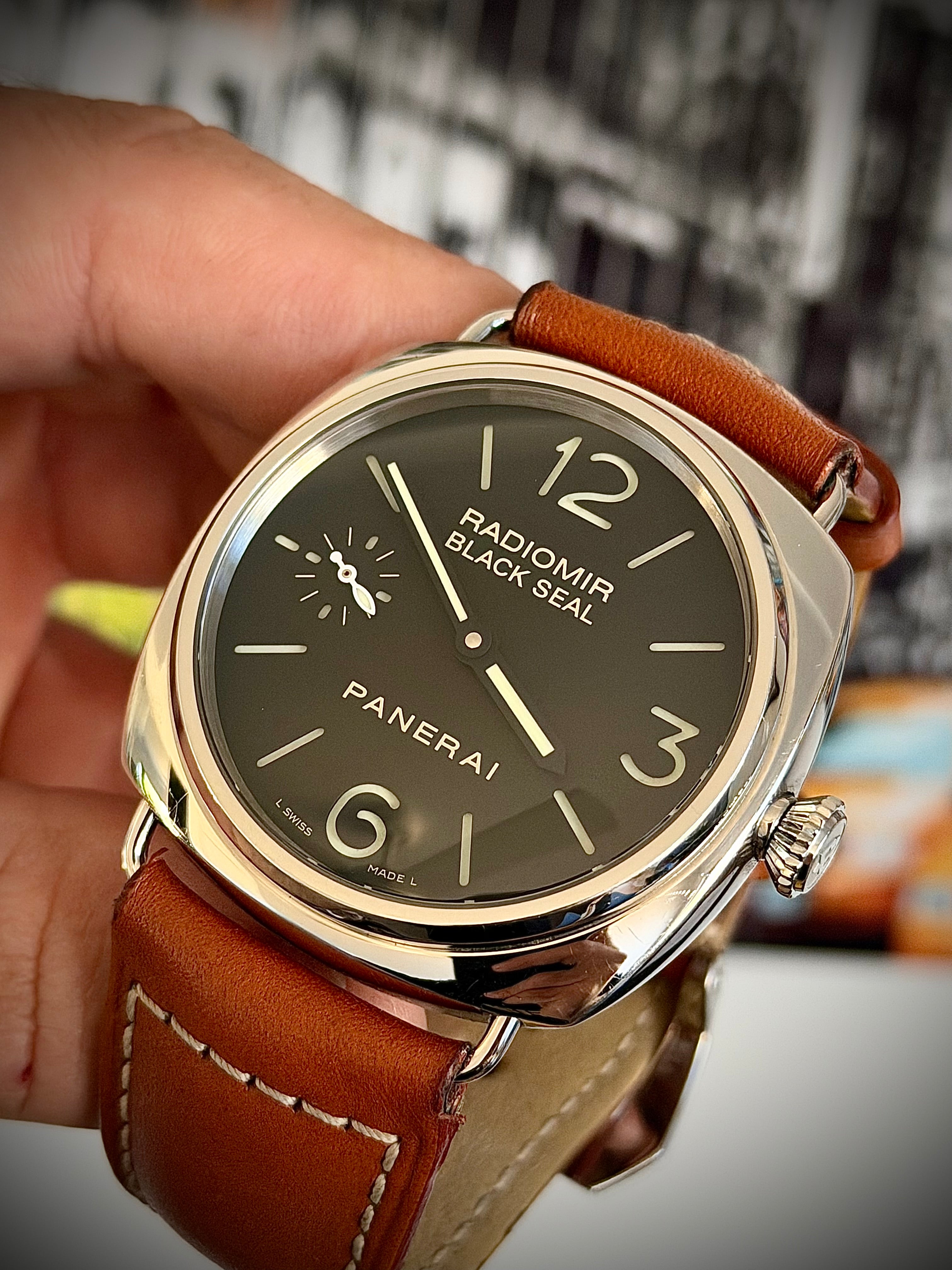 2014 PANERAI RADIOMIR BLACK SEAL, PAM00183, FULL SET, INC GST