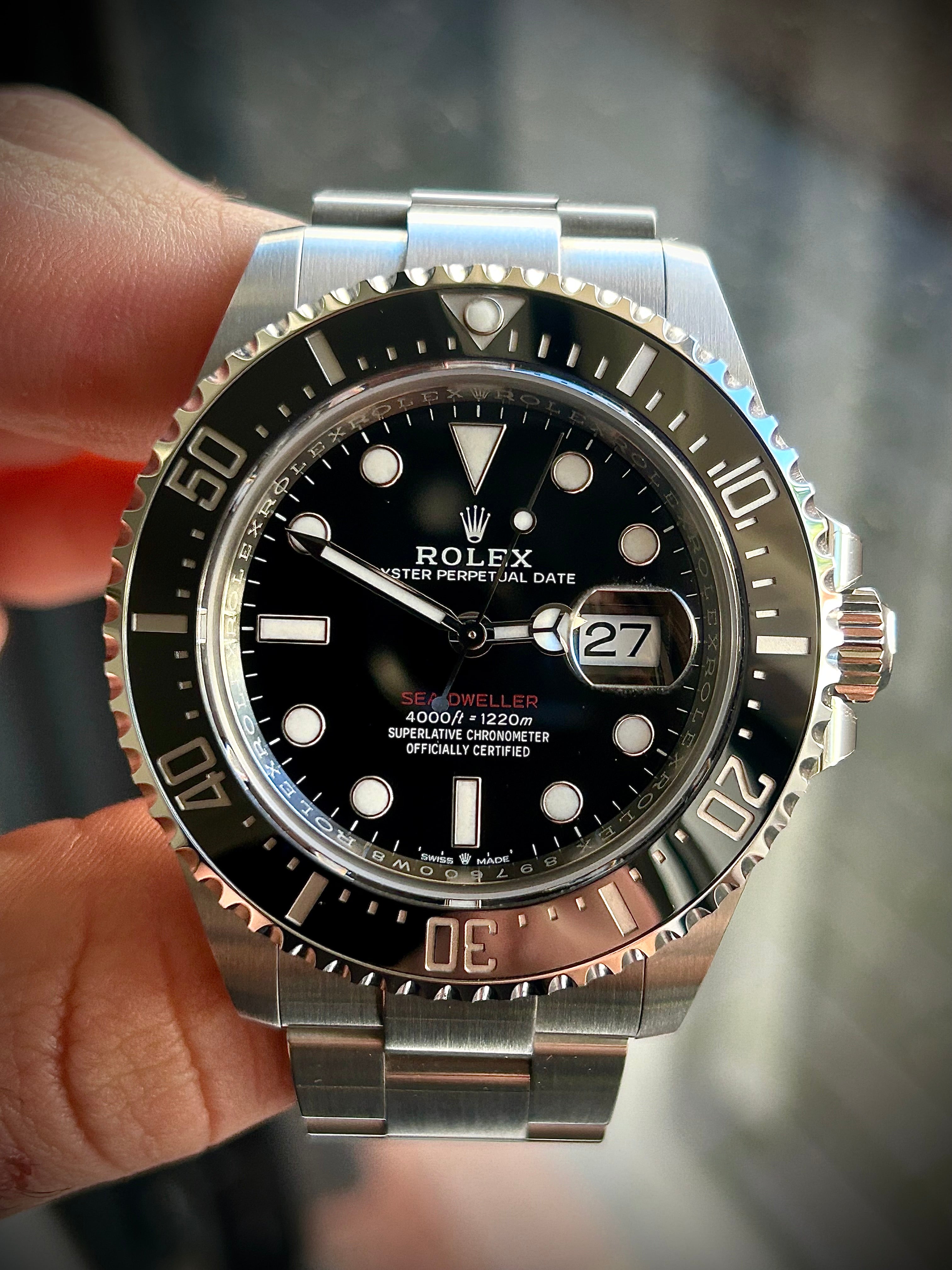 2023 ROLEX SEA DWELLER, 126600, FULL SET, INC GST