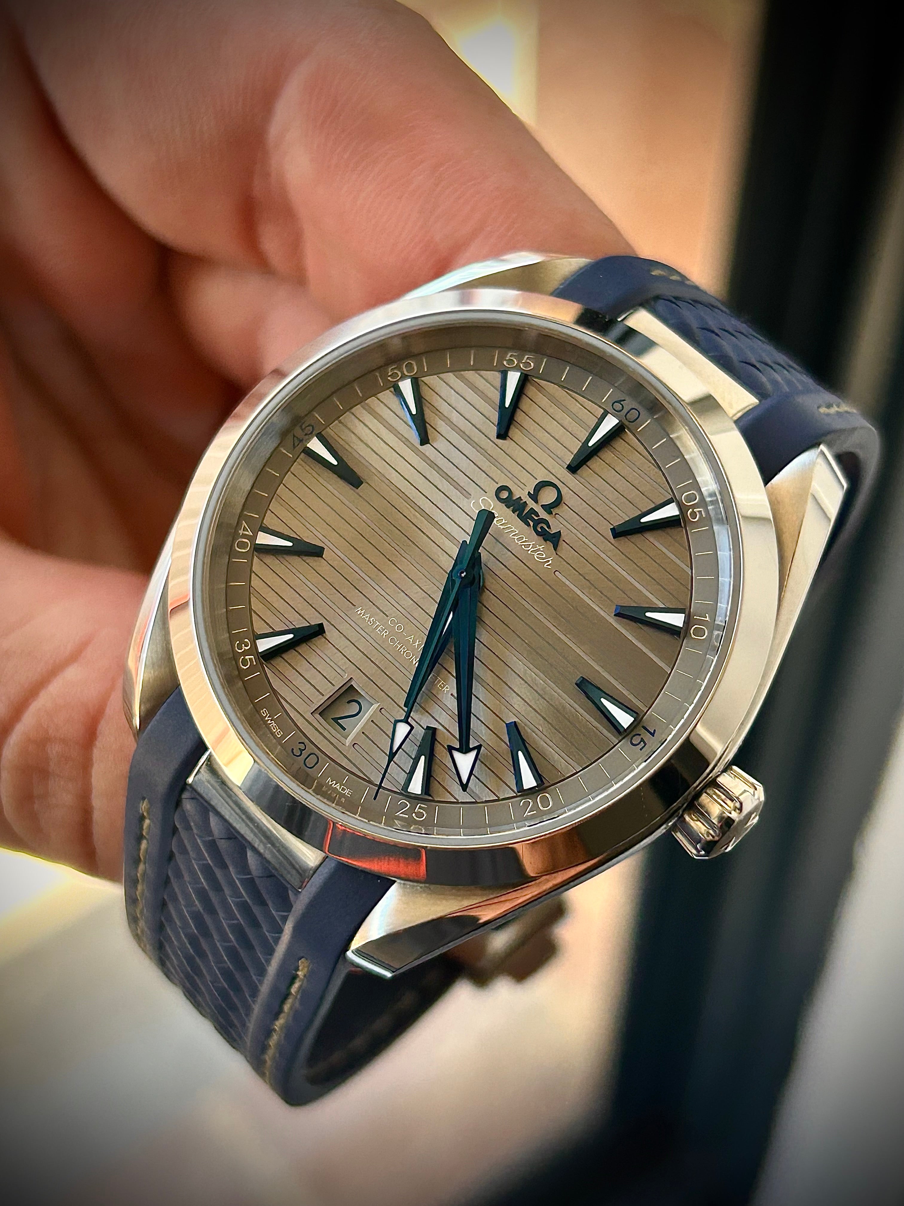 2024 OMEGA AQUA TERRA 150M, FULL SET, INC GST