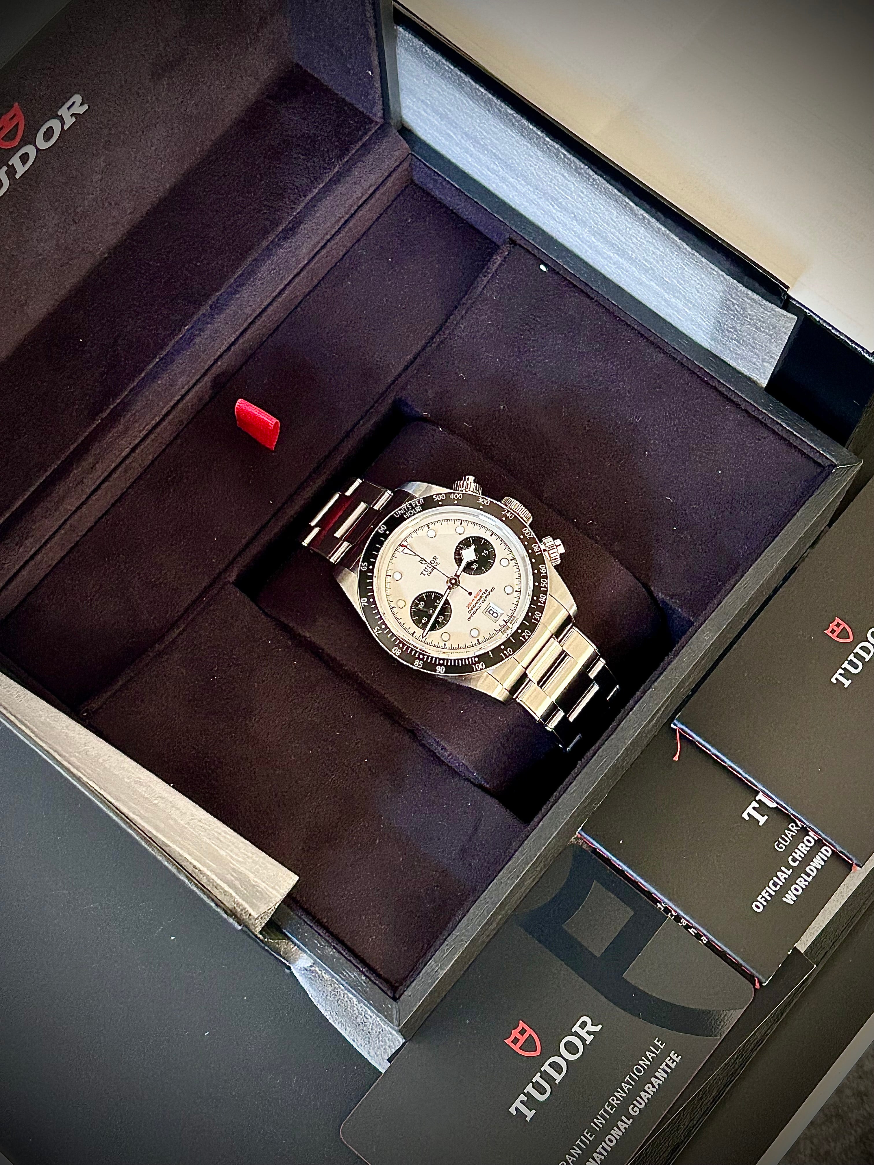 2024 TUDOR BLACK BAY CHRONO “PANDA”, FULL SET, INC GST