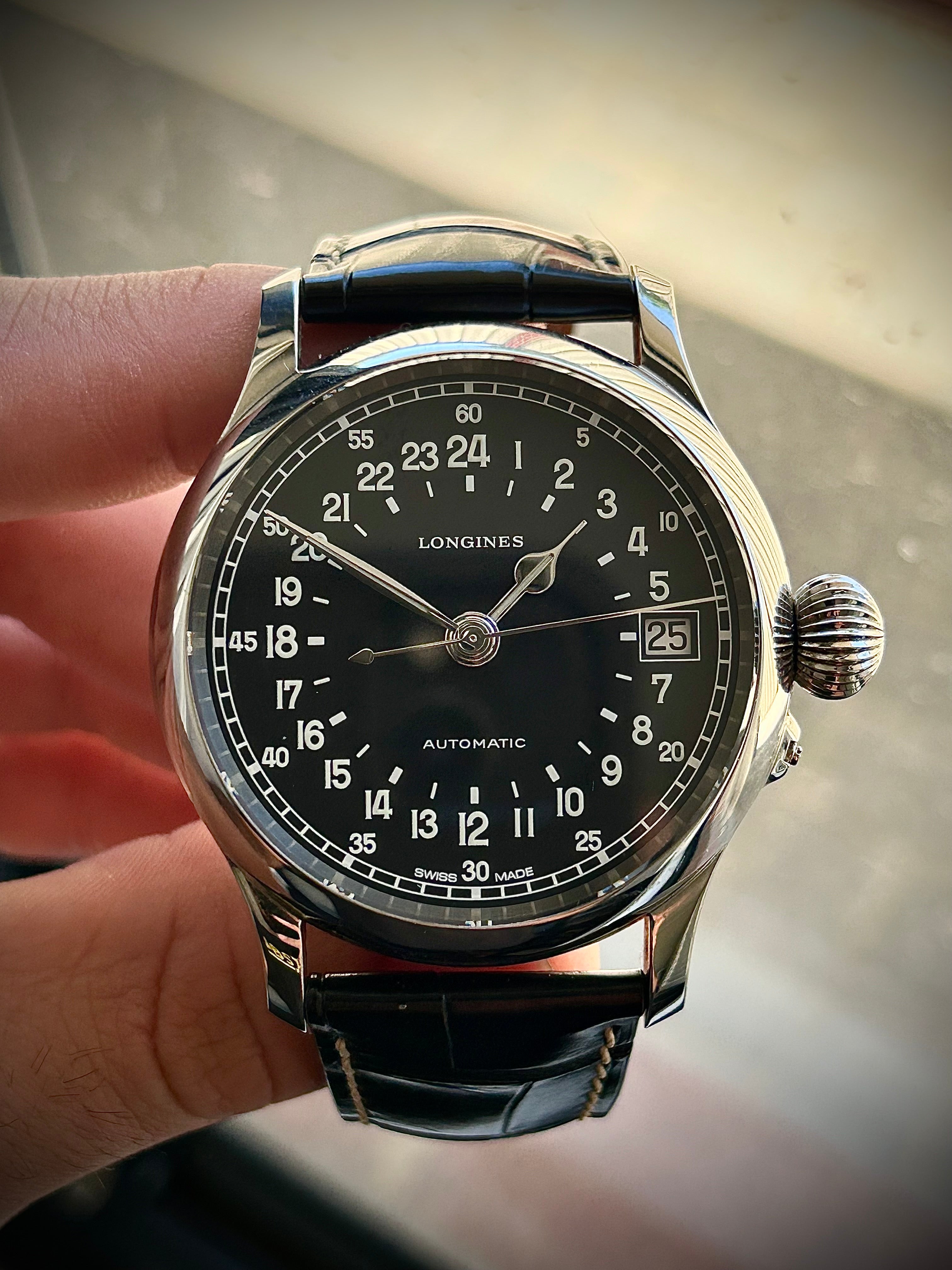 2022 LONGINES TWENTY-FOUR HOURS, FULL SET, INC GST