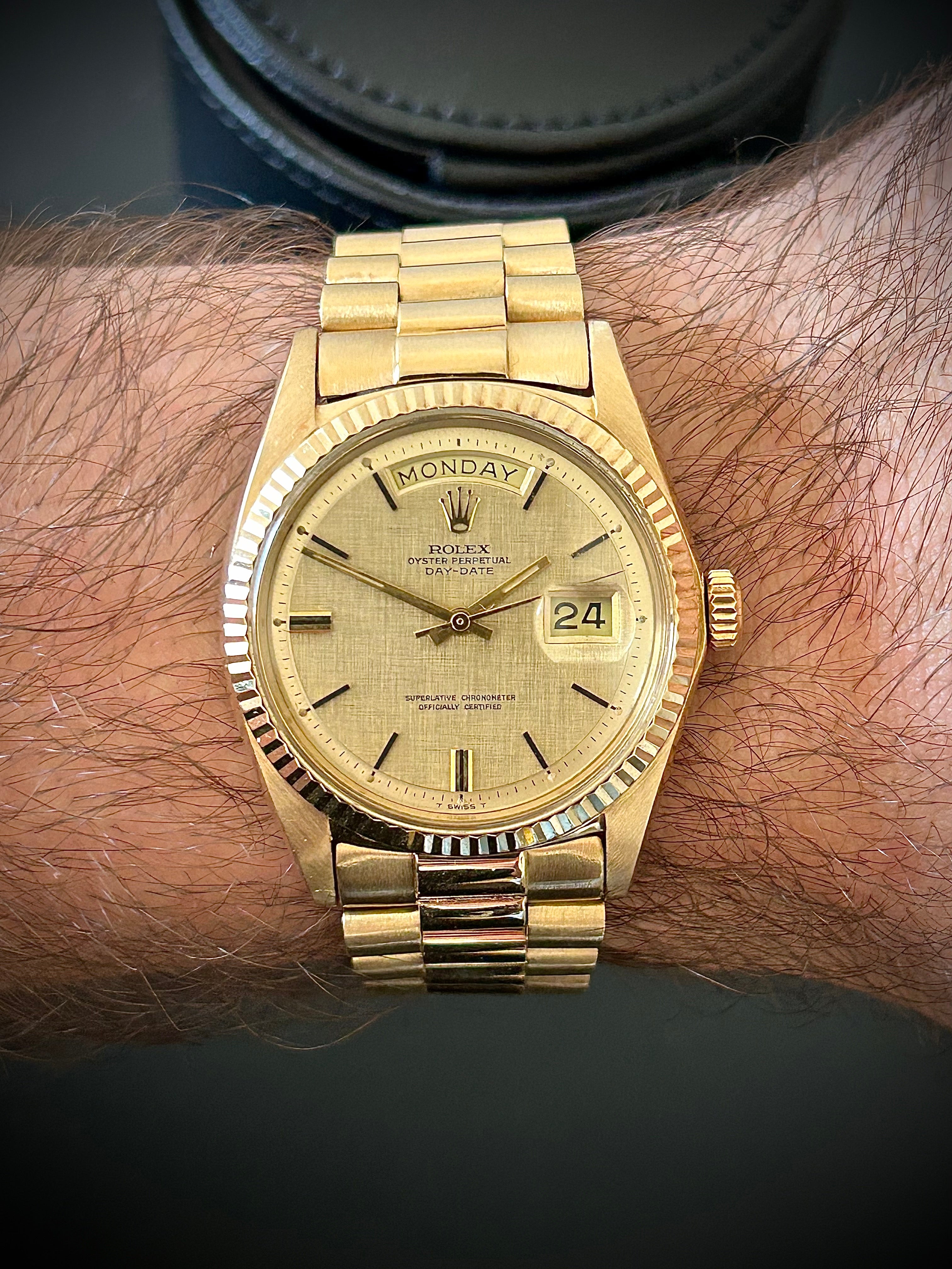 1971 ROLEX DAY DATE PRESIDENT, 1803, WATCH ONLY, INC GST