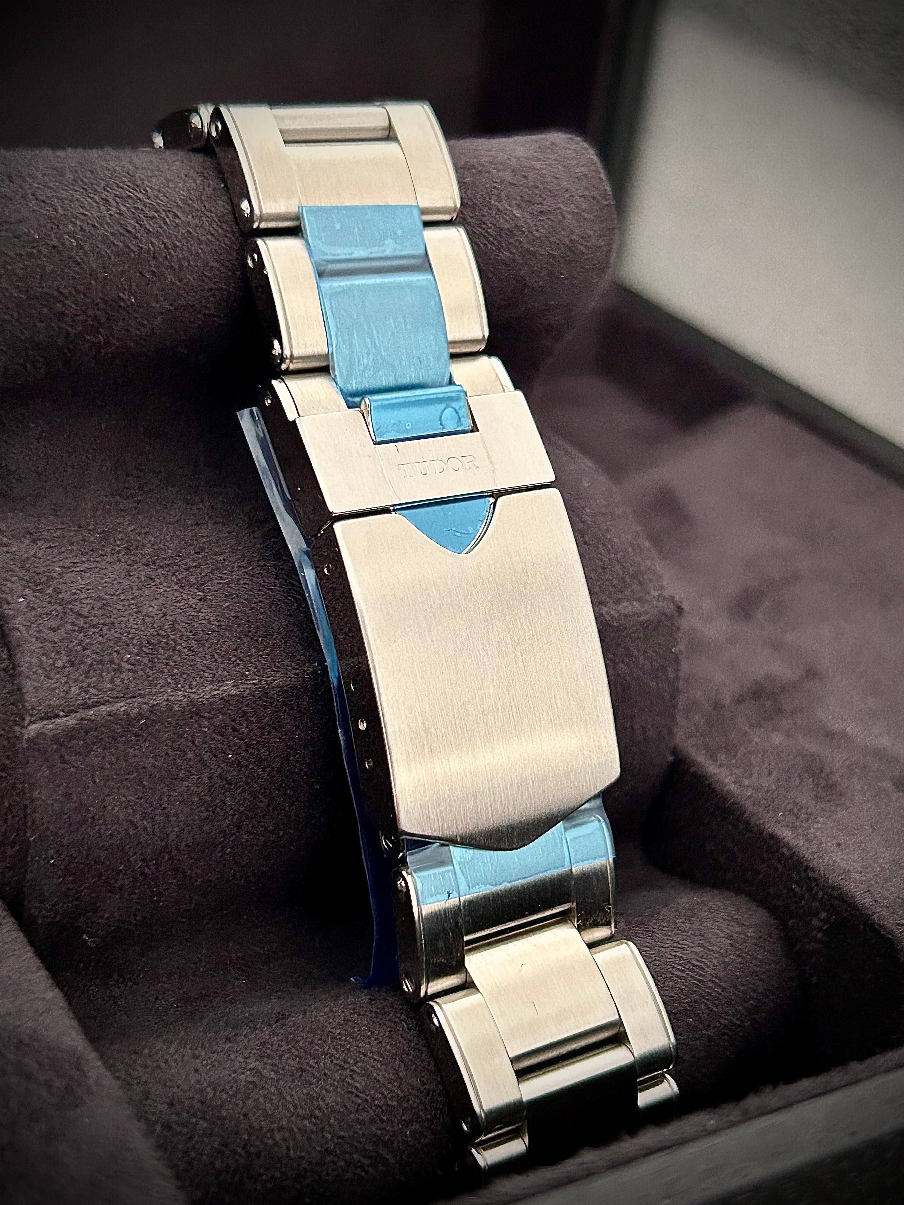 2021 TUDOR BLACK CHRONO “PANDA”, FULL SET, INC GST