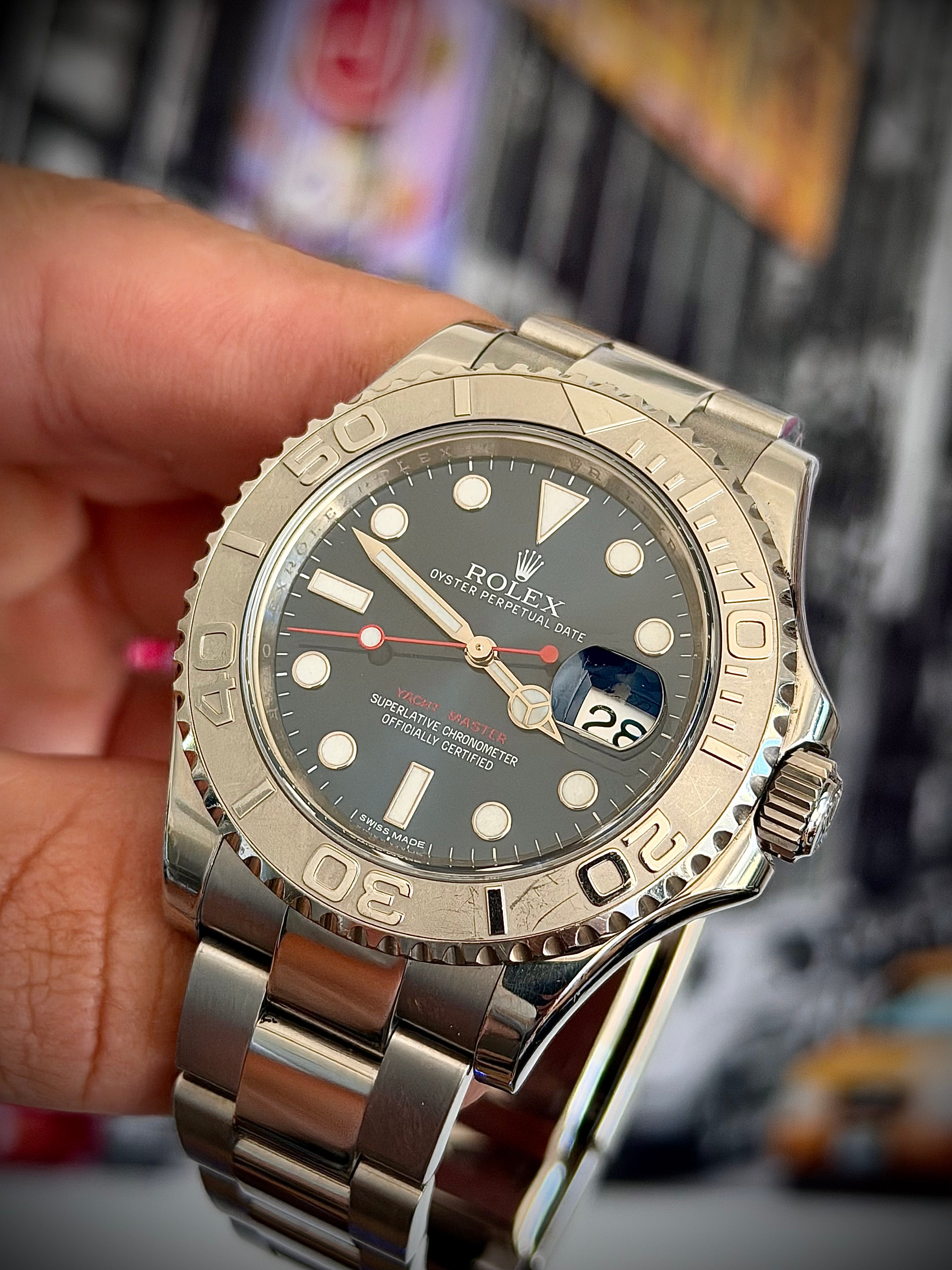 2013 ROLEX YACHT-MASTER 40, 116622, BOX AND PAPERS INC GST