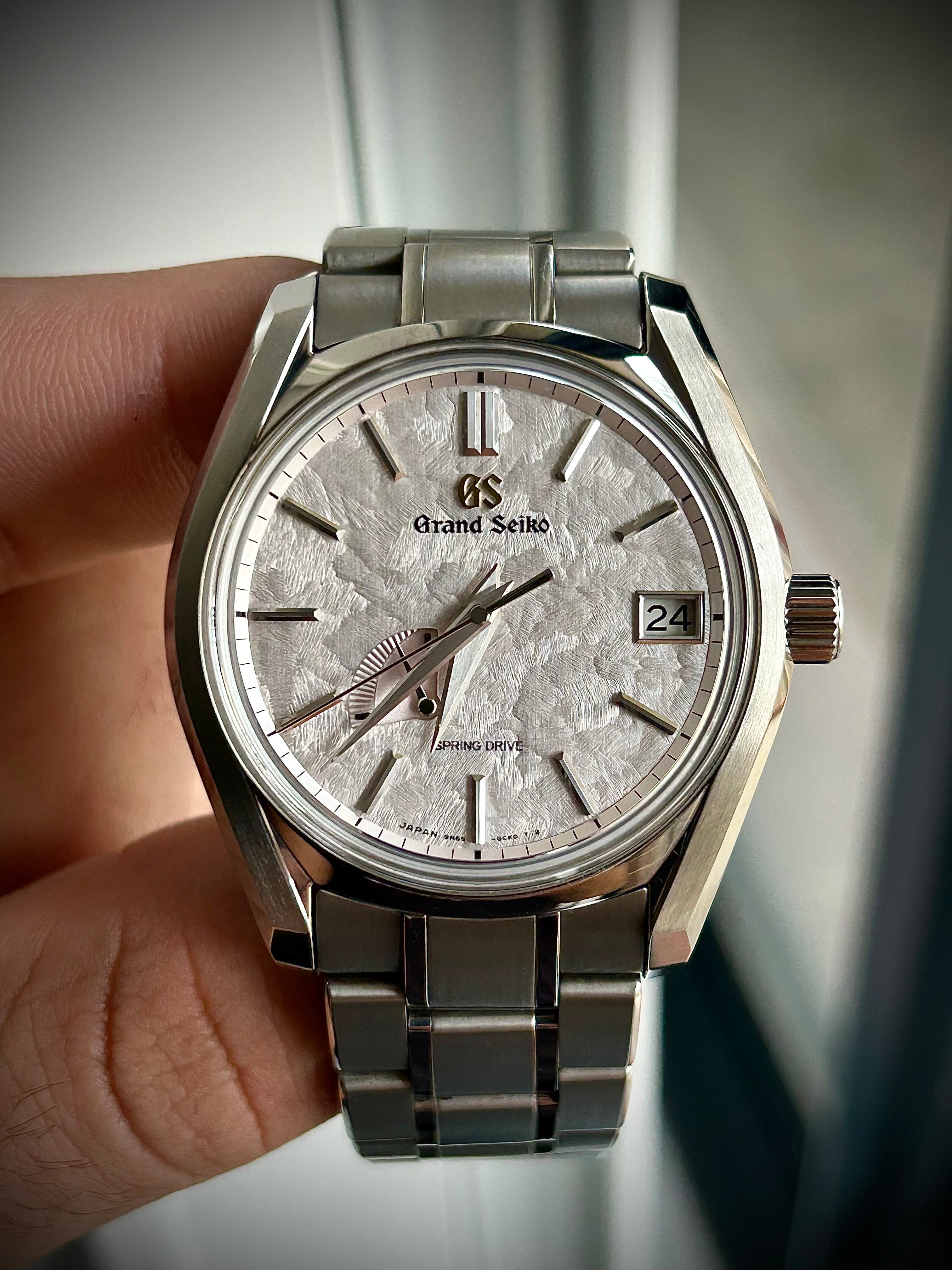 2023 GRAND SEIKO HERITAGE SPRING DRIVE, SHUNBUN, SBGA413, FULL SET, INC GST