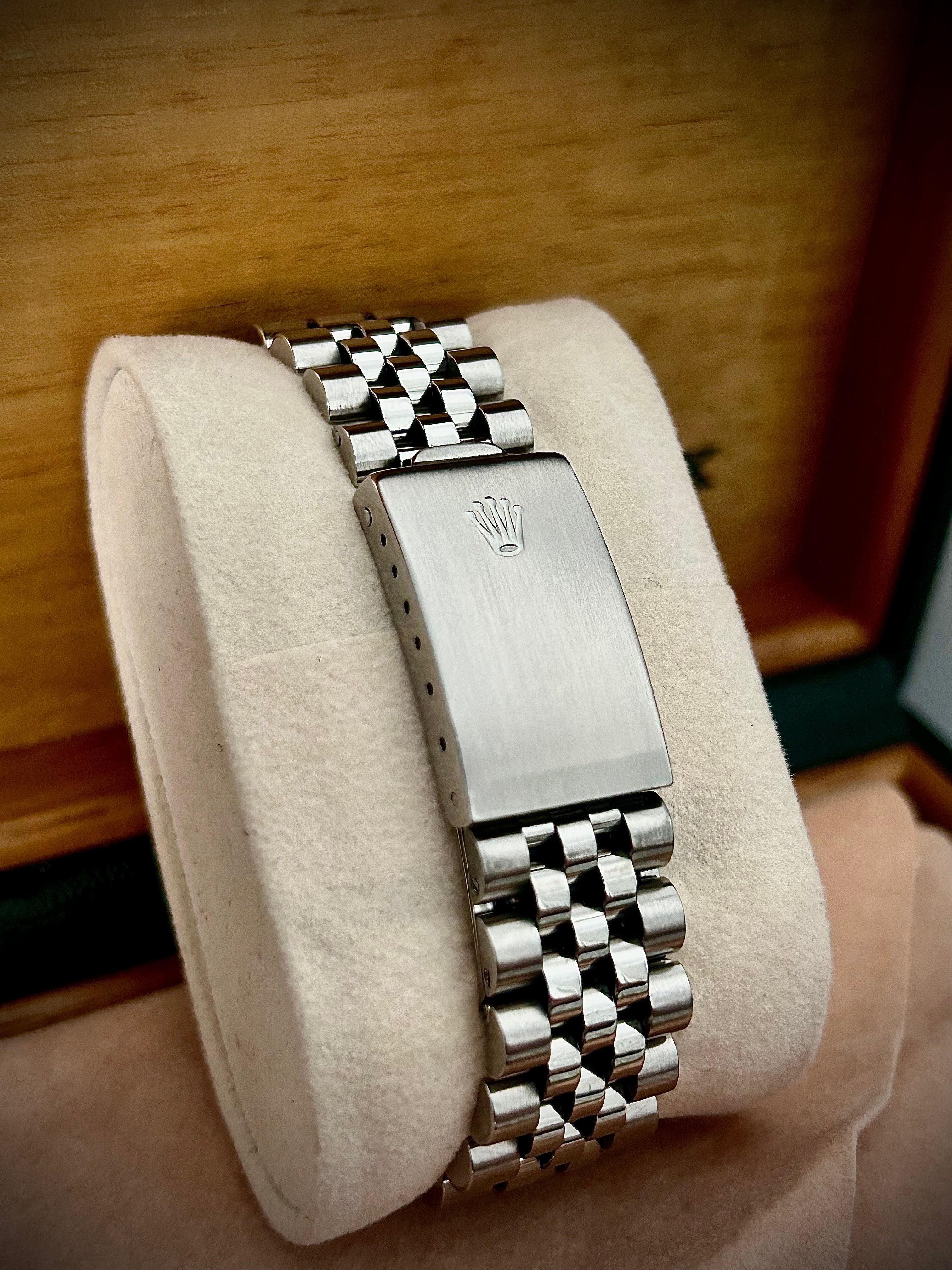 1985 ROLEX DATEJUST 36, 16014, BOX RSC SERVICE PAPERWORK