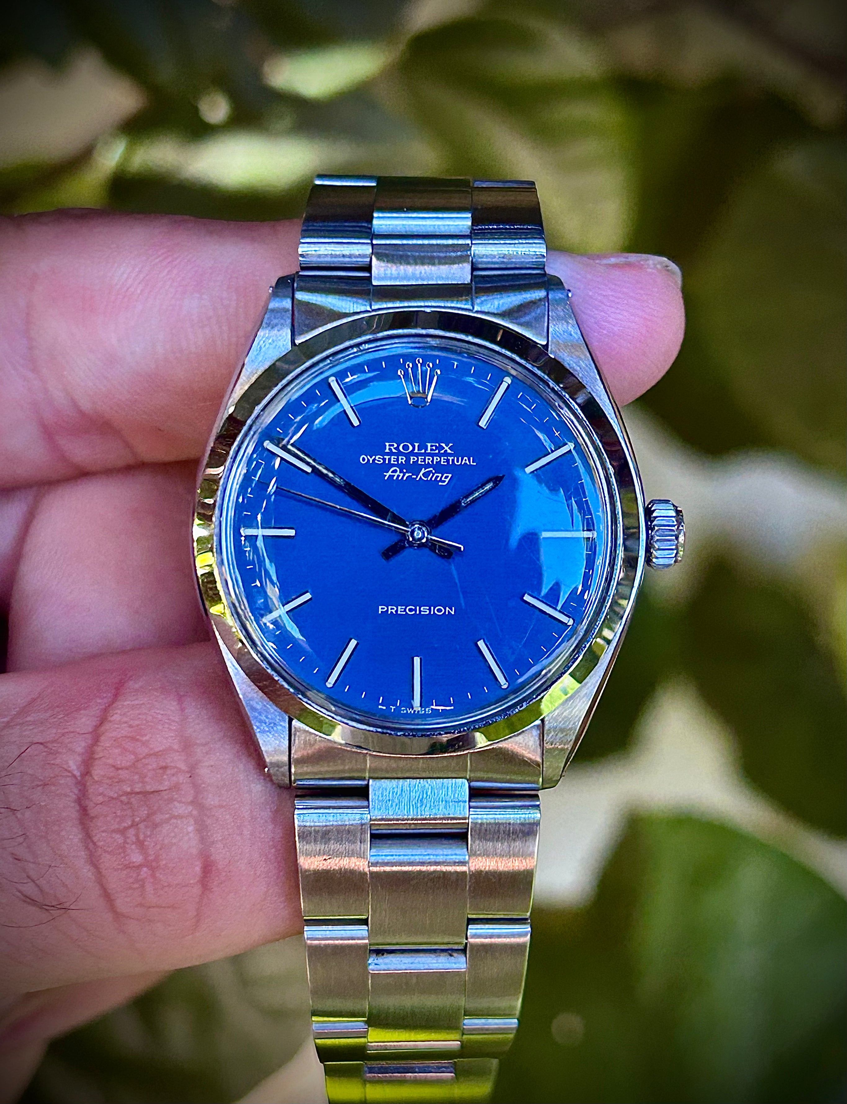 1981 ROLEX AIR KING, 5500, COLLECTORS SET