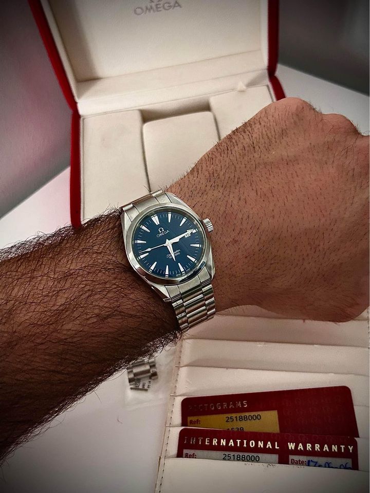 OMEGA SEAMASTER AQUA TERRA QUARTZ
