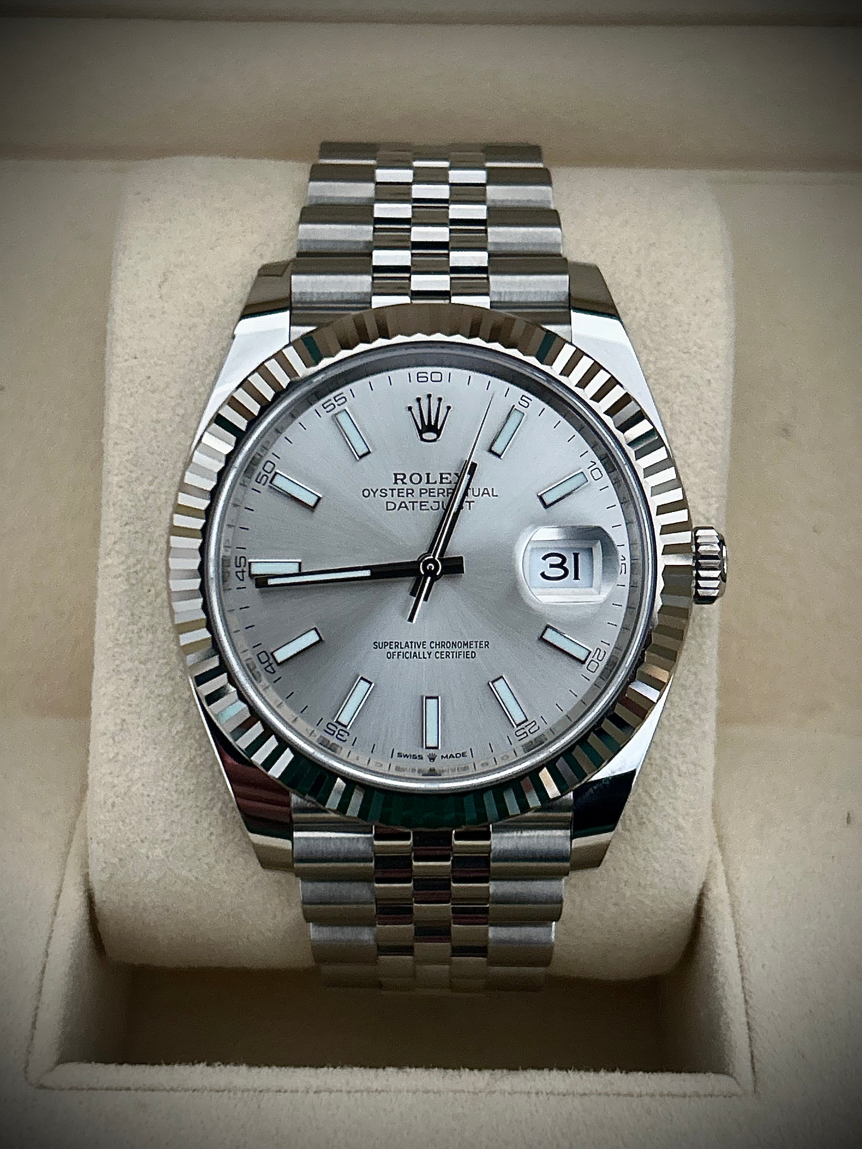 2020 ROLEX DATEJUST 41, 126334, FULL SET, INC GST