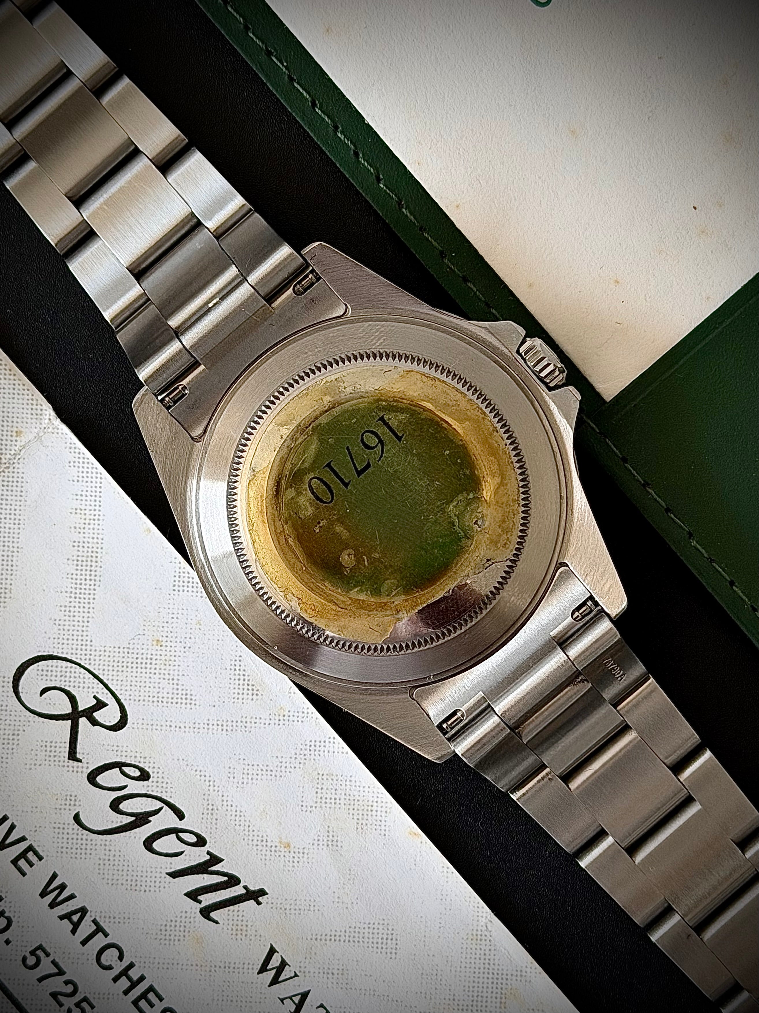 2004 ROLEX GMT-MASTER II, 16710 “PEPSI”, BOX, PAPERS AND ORIGINAL RECEIPT ,  INC GST