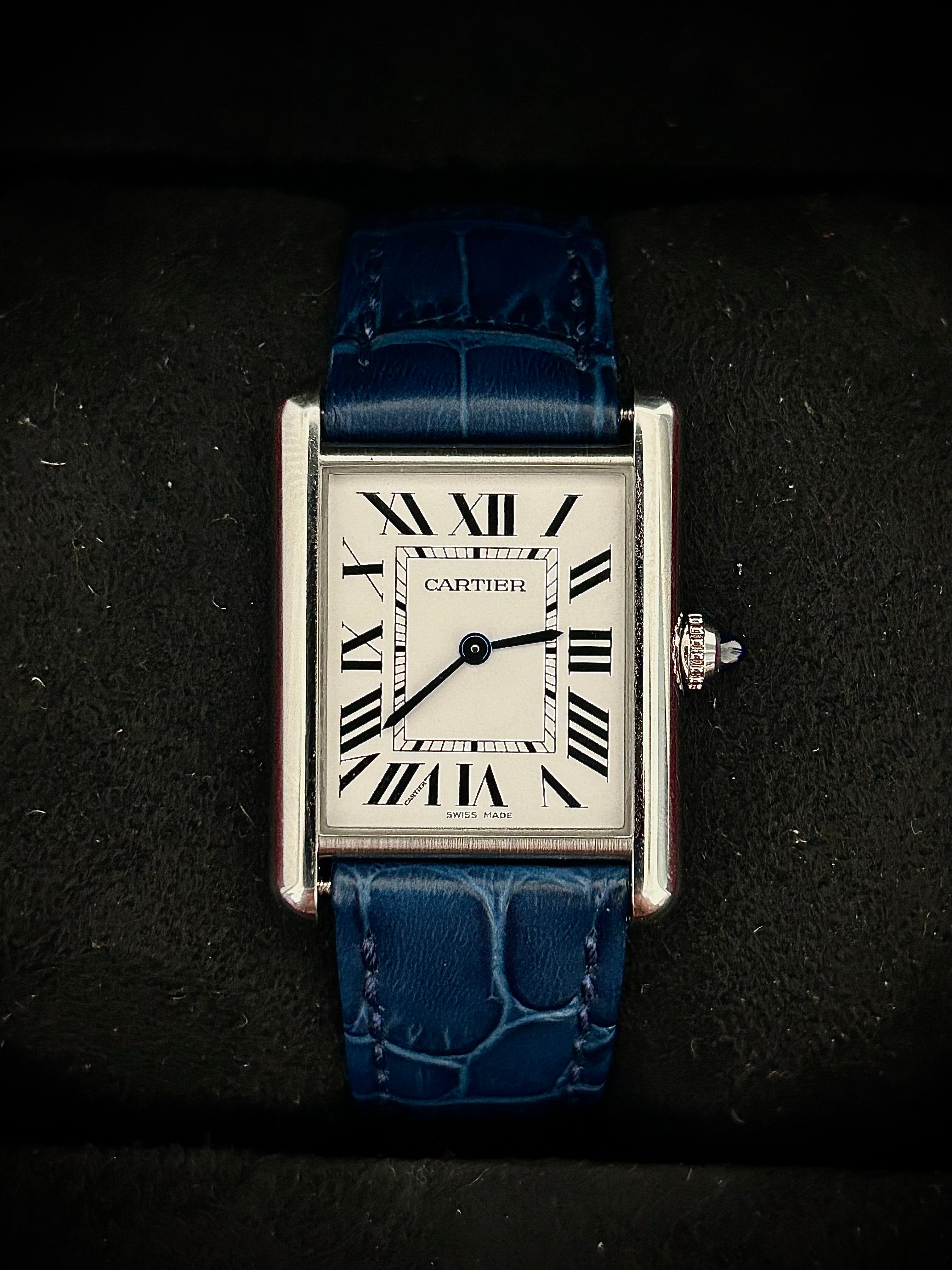 2022 CARTIER TANK MUST QUARTZ, FULL SET, INC GST