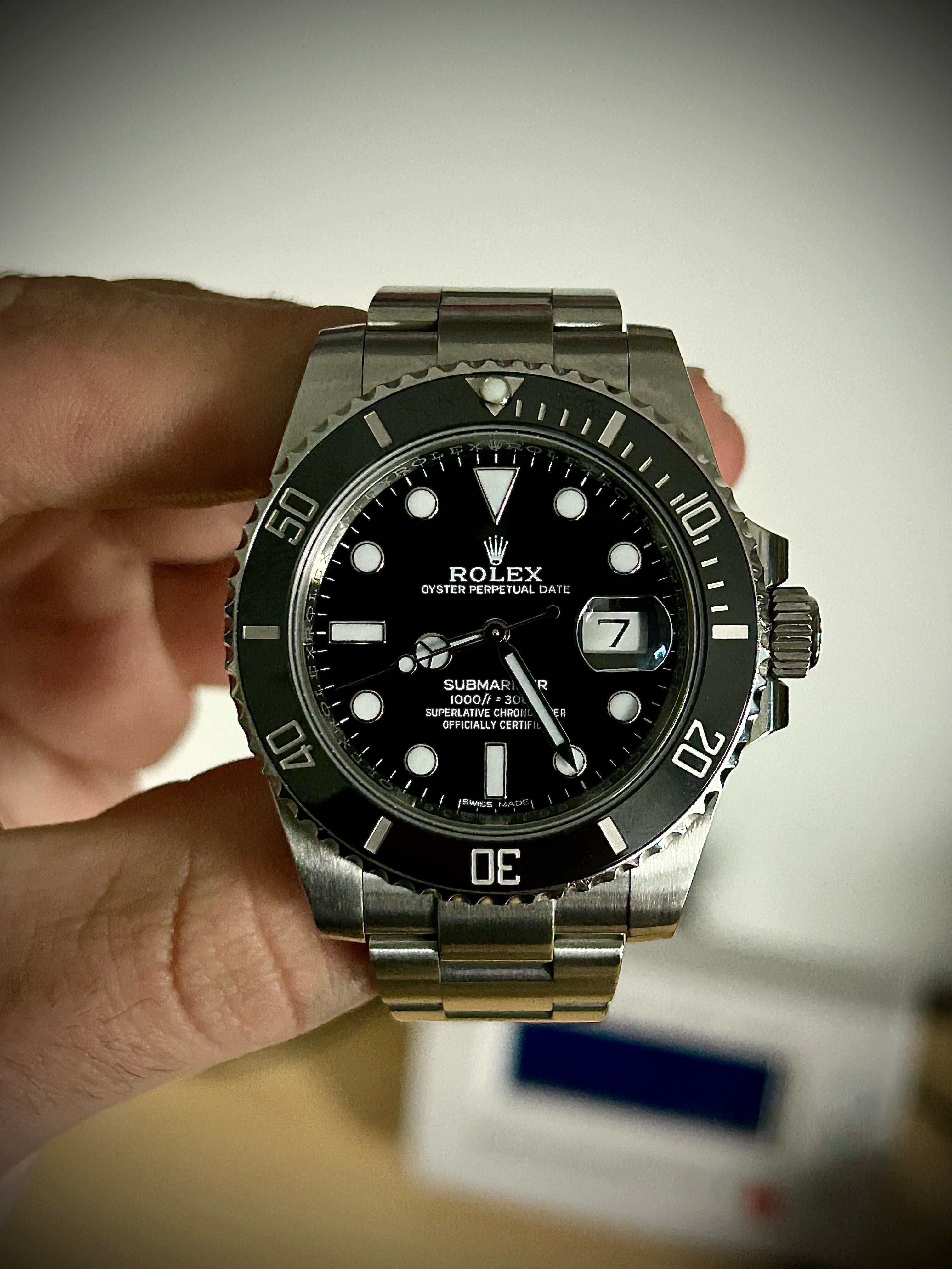 2019 ROLEX SUBMARINER DATE 116610LN, BOX AND PAPERS, INC GST