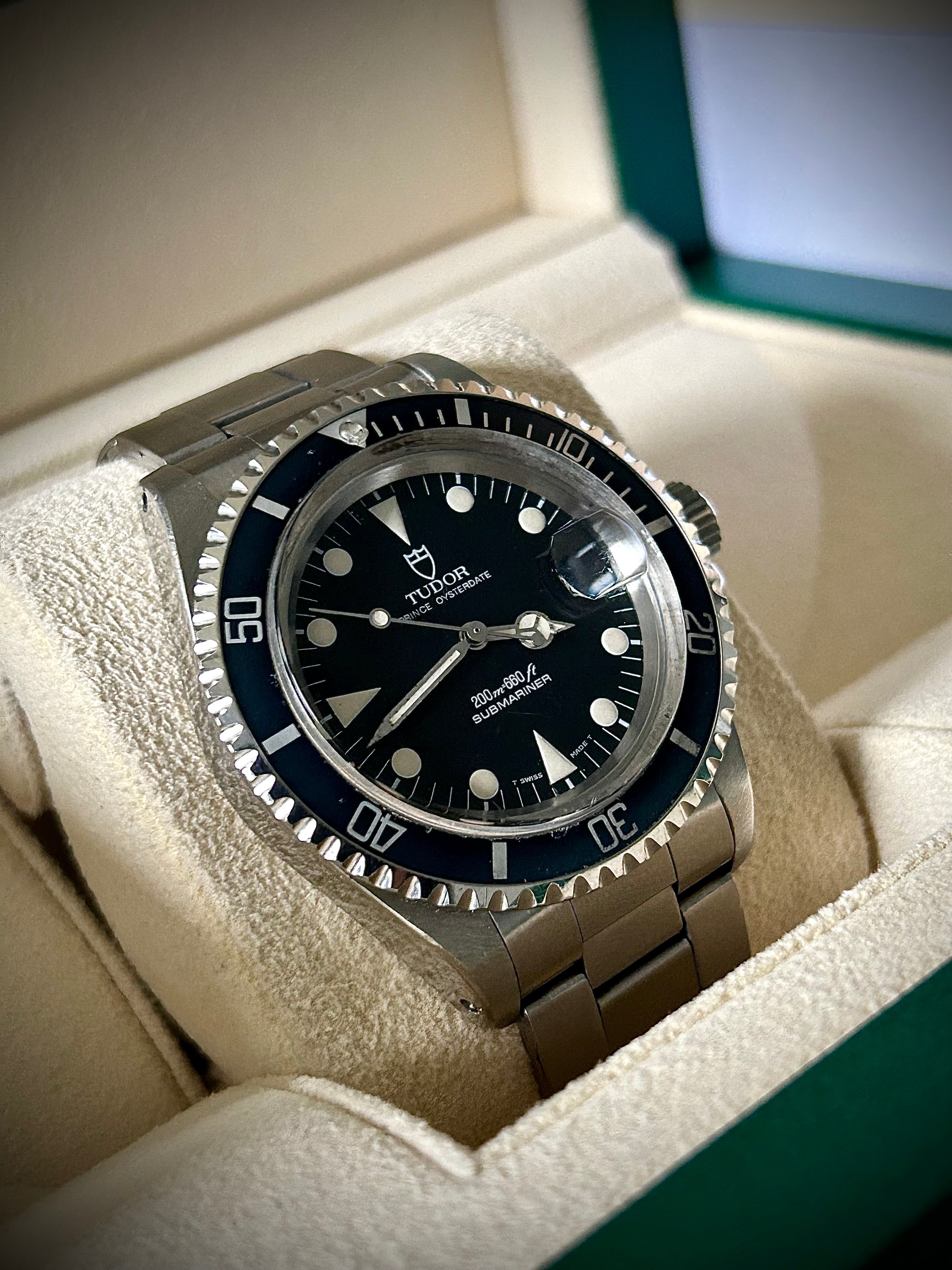 1994 TUDOR SUBMARINER, 79090, WATCH AND PAPERS, FULLY SERVICED, INC GST