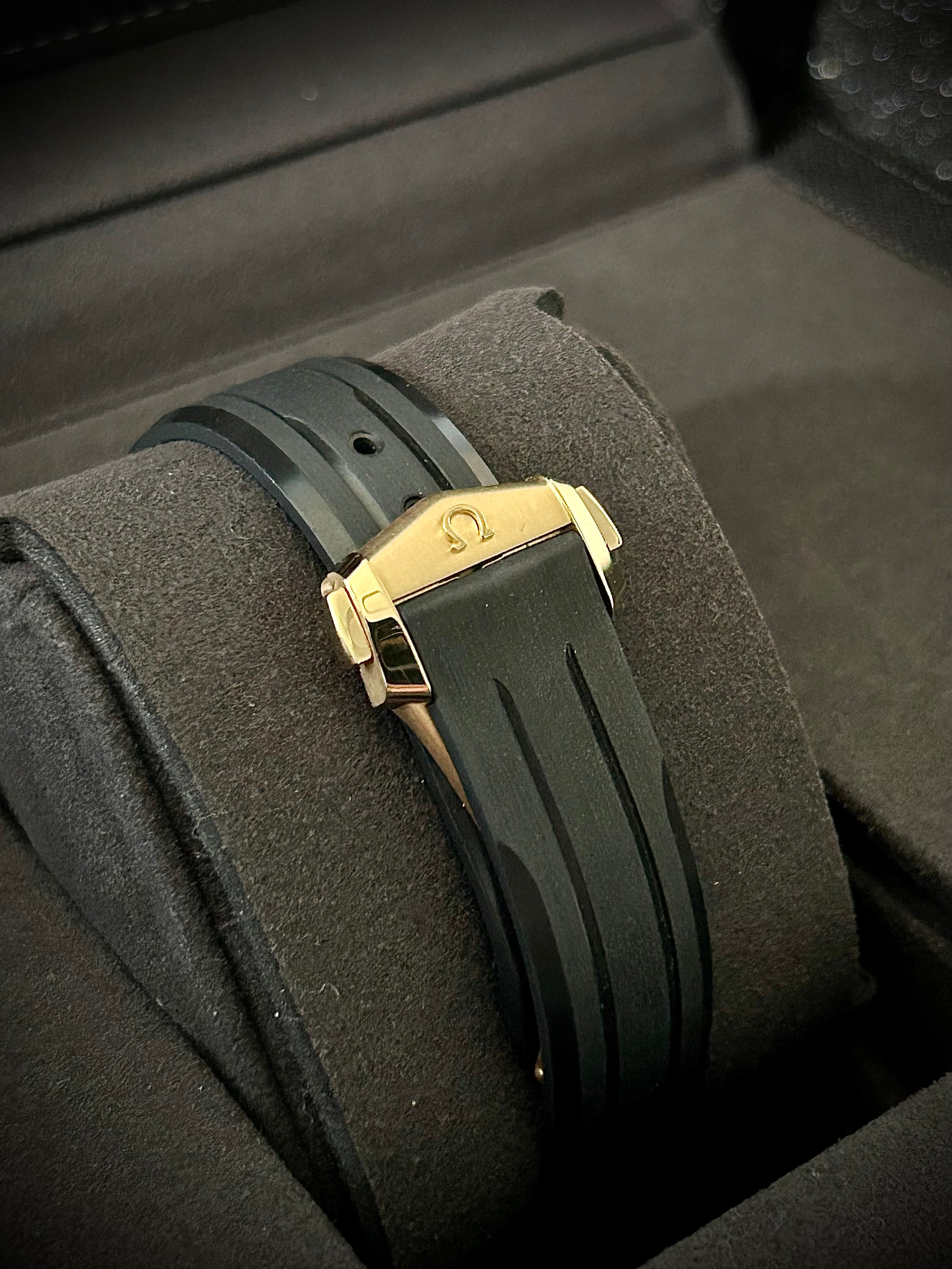 2025 OMEGA SPEEDMASTER MOONSHINE GOLD, FULL SET, INC GST