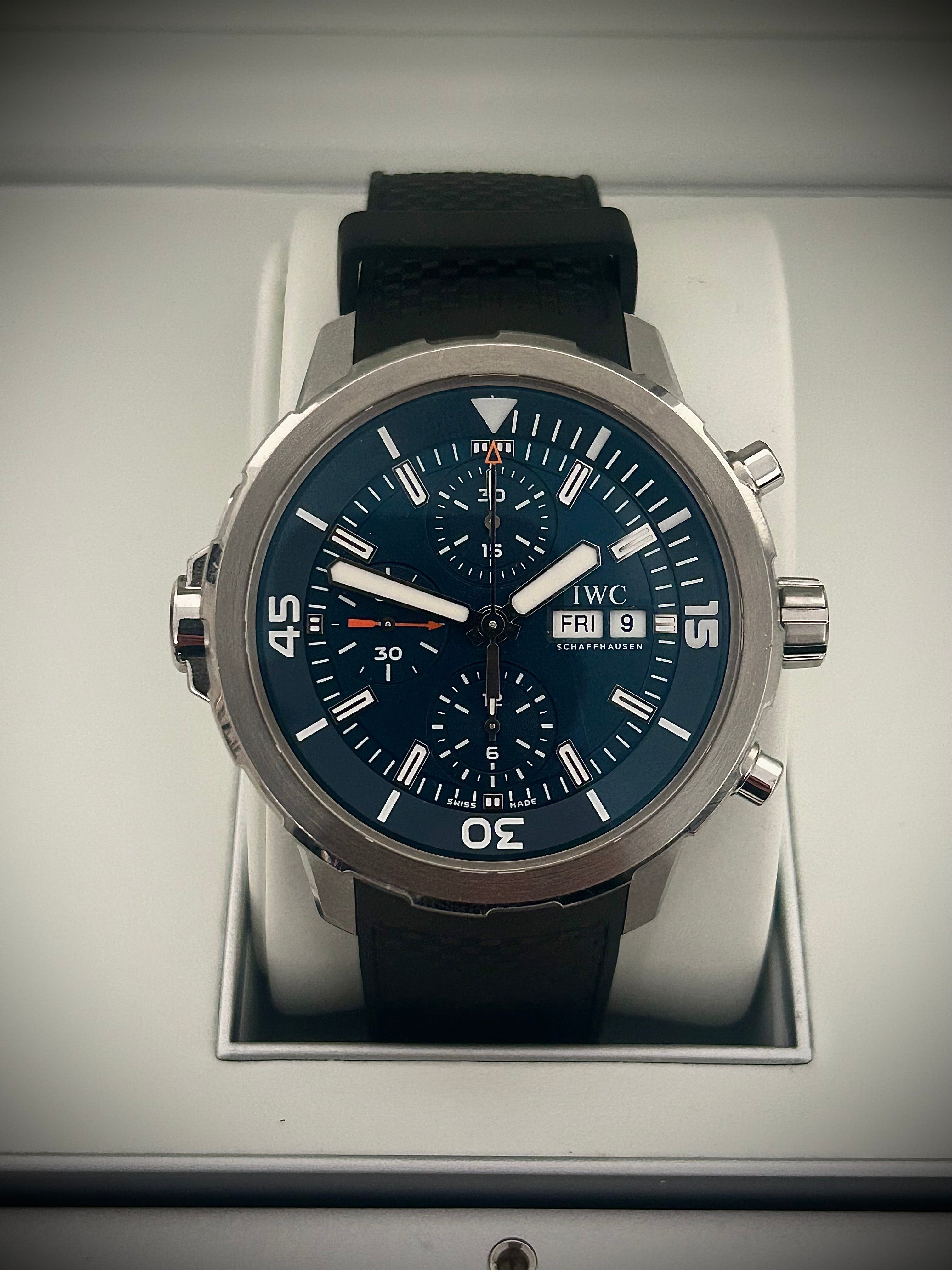 2014 IWC AQUATIMER CHRONOGRAPH, IW376805, FULL SET, INC GST