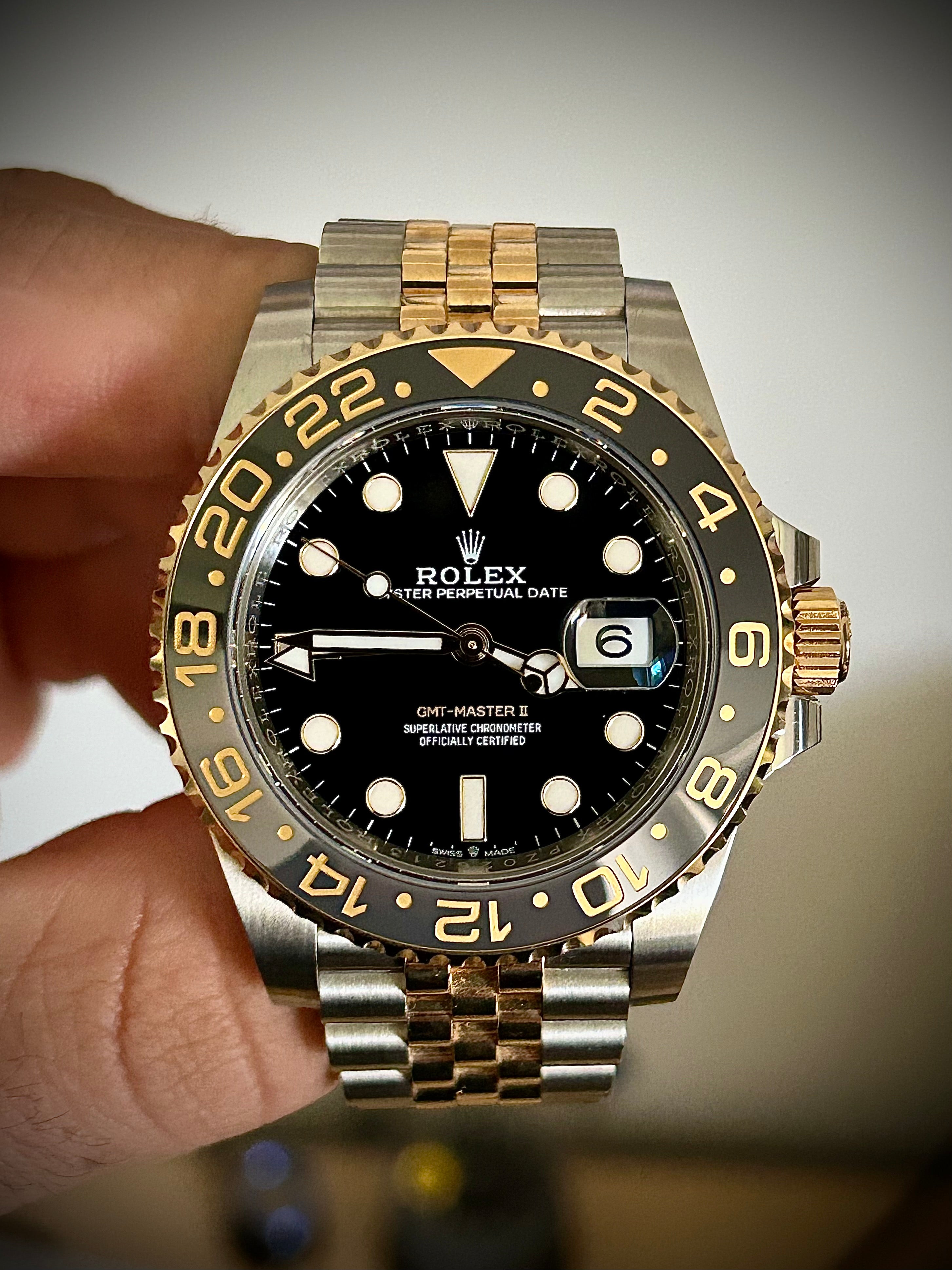 2023 ROLEX GMT MASTER II, ZOMBIE, 126713GRNR, FULL SET, INC GST