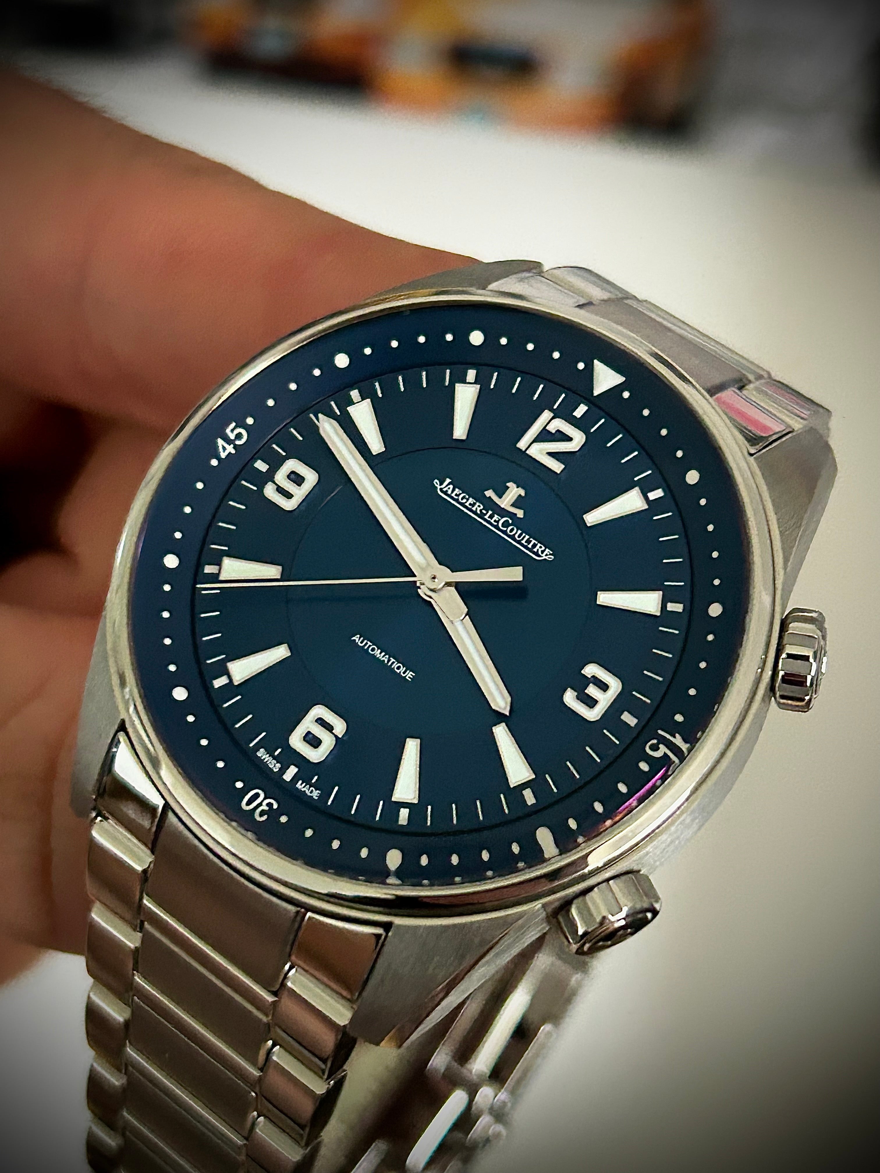 2021 JAEGER-LECOULTRE POLARIS AUTOMATIC, Q9008480, BLUE DIAL, FULL SET, INC GST