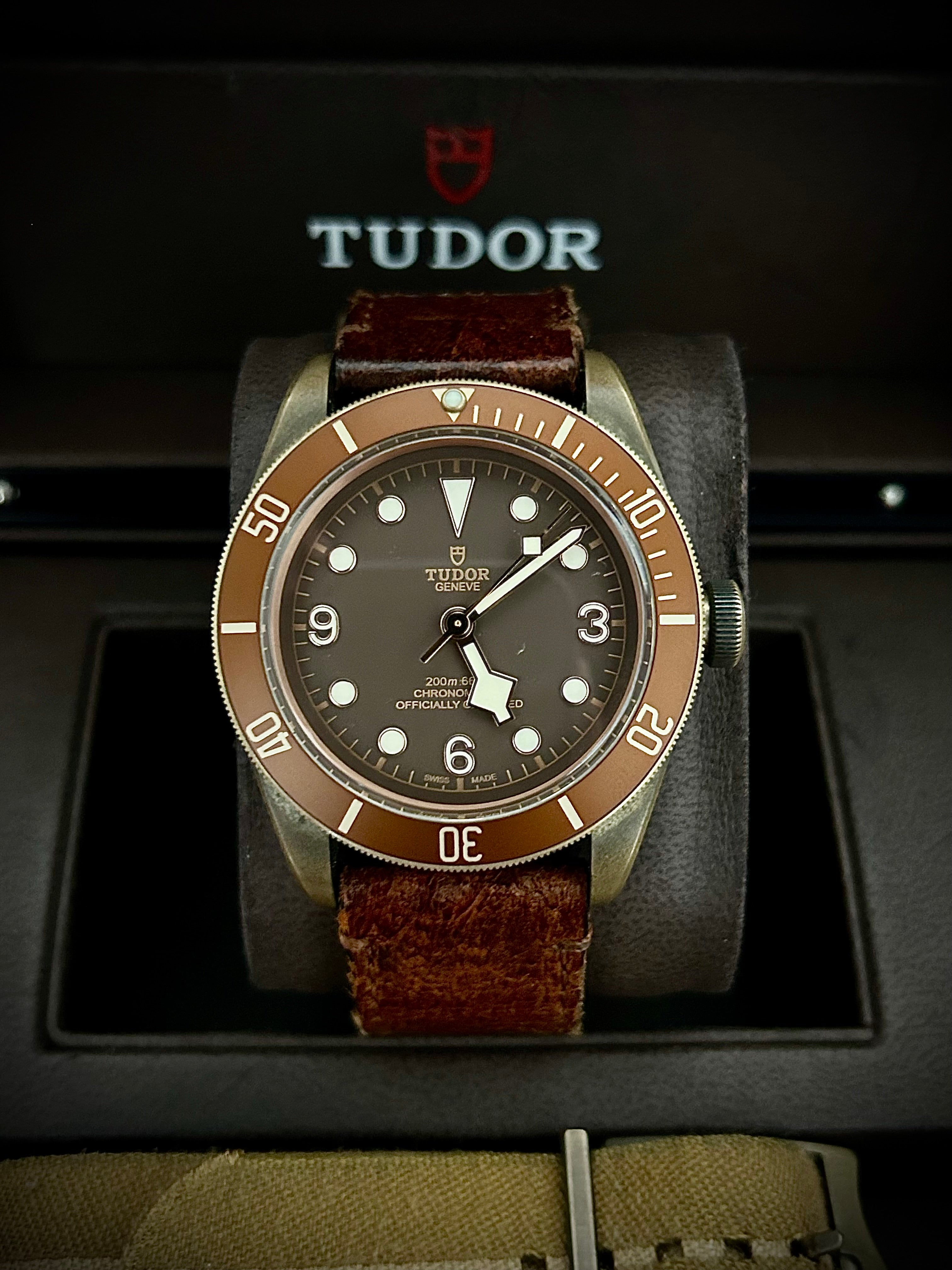 2017 TUDOR BLACK BAY BRONZE, FULL SET, INC GST