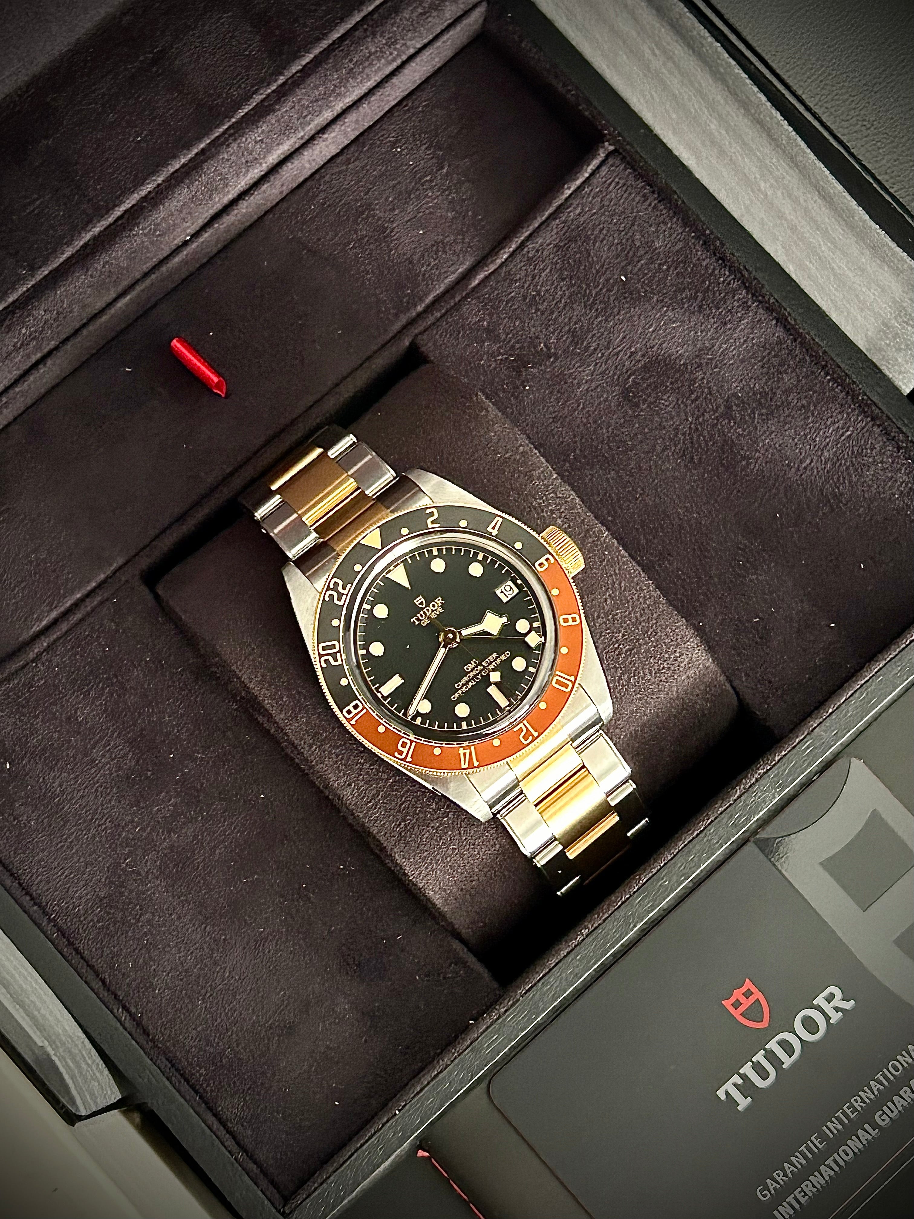 2023 TUDOR BLACK BAY 41 S&G, ROOTBEER, FULL SET, INC GST