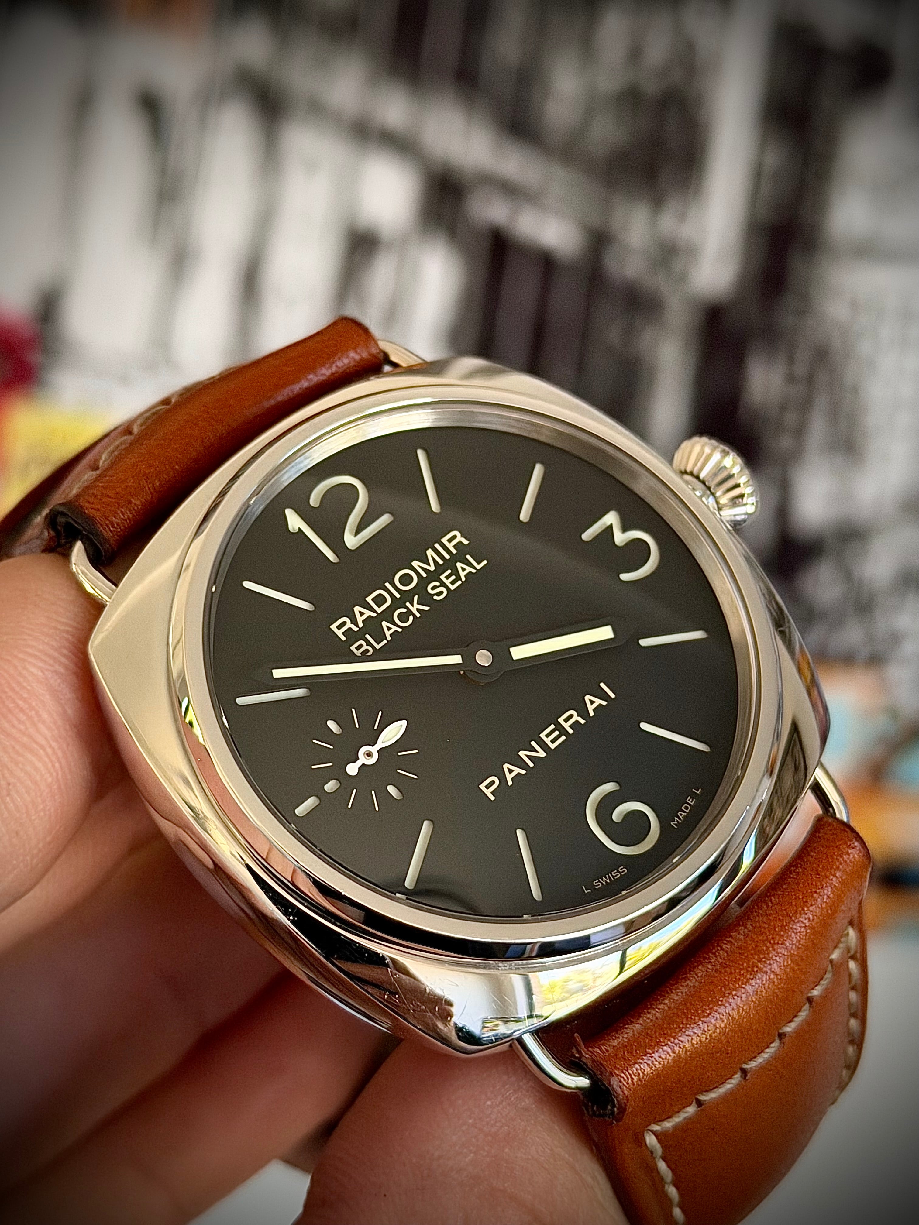 2014 PANERAI RADIOMIR BLACK SEAL, PAM00183, FULL SET, INC GST