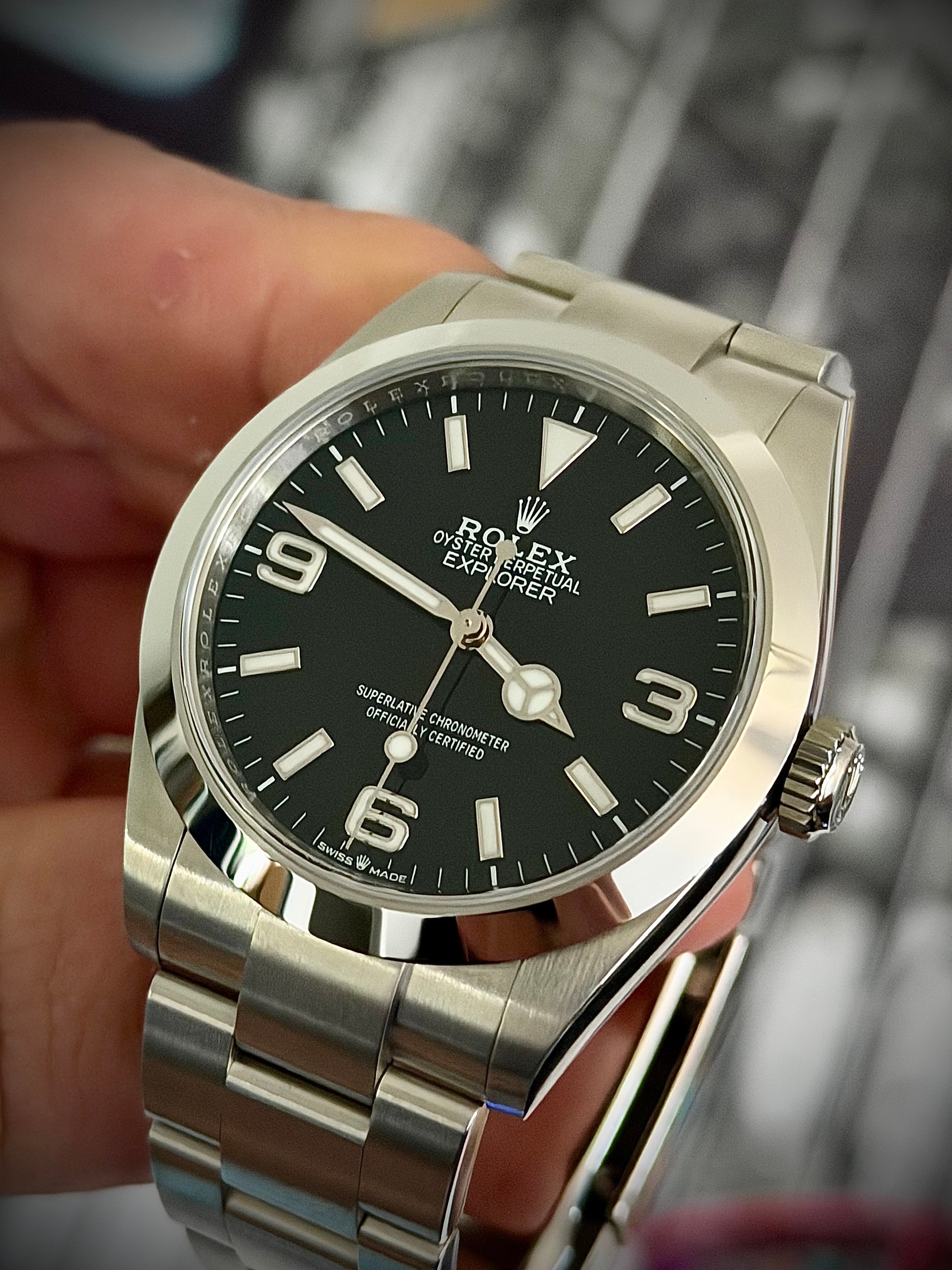 2023 ROLEX EXPLORER 40, 224270, FULL SET, MINT CONDITION, INC GST