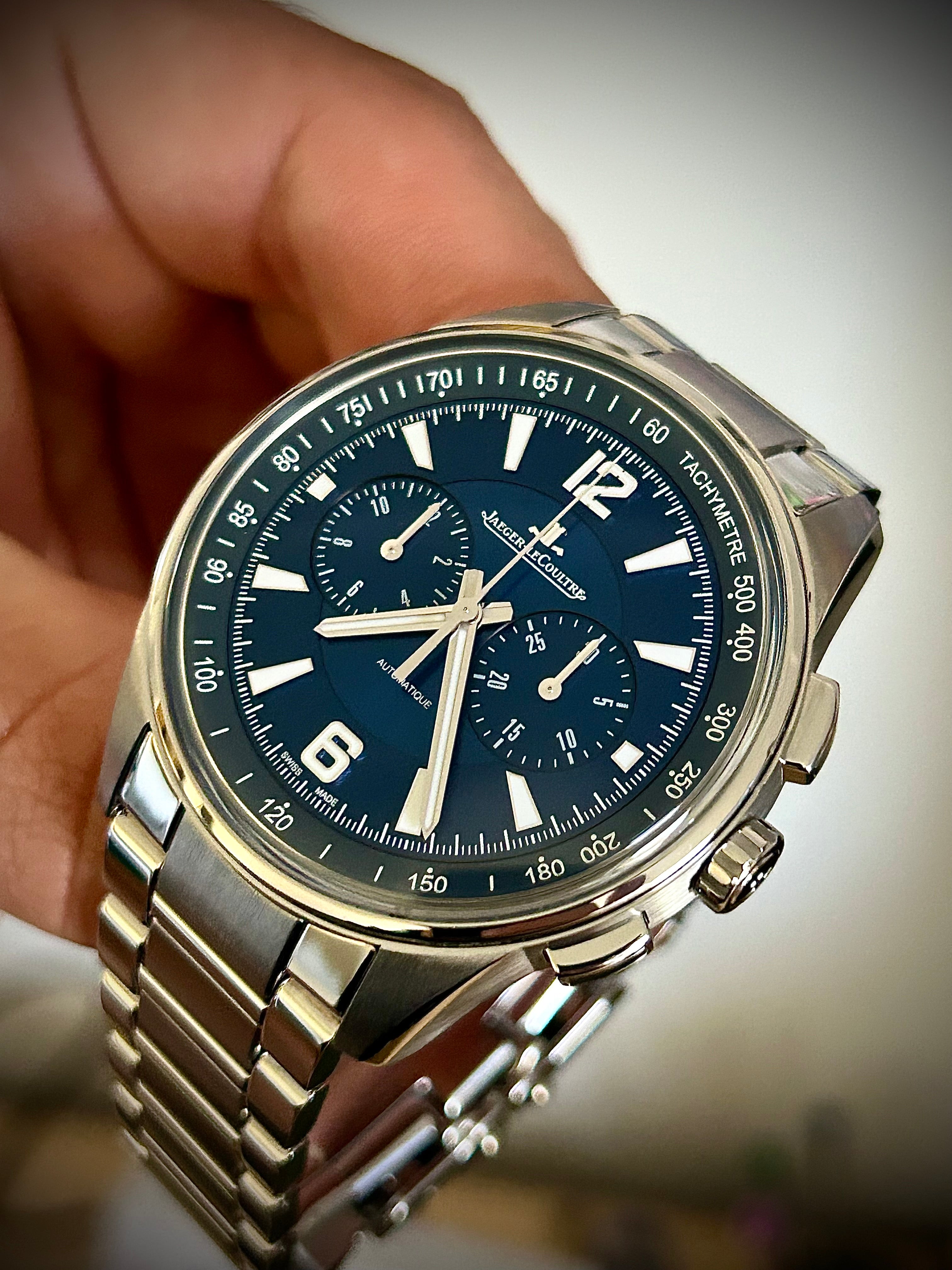 2022 JAEGER-LECOULTRE POLARIS CHRONOGRAPH, Q9028180,  FULL SET, INC GST