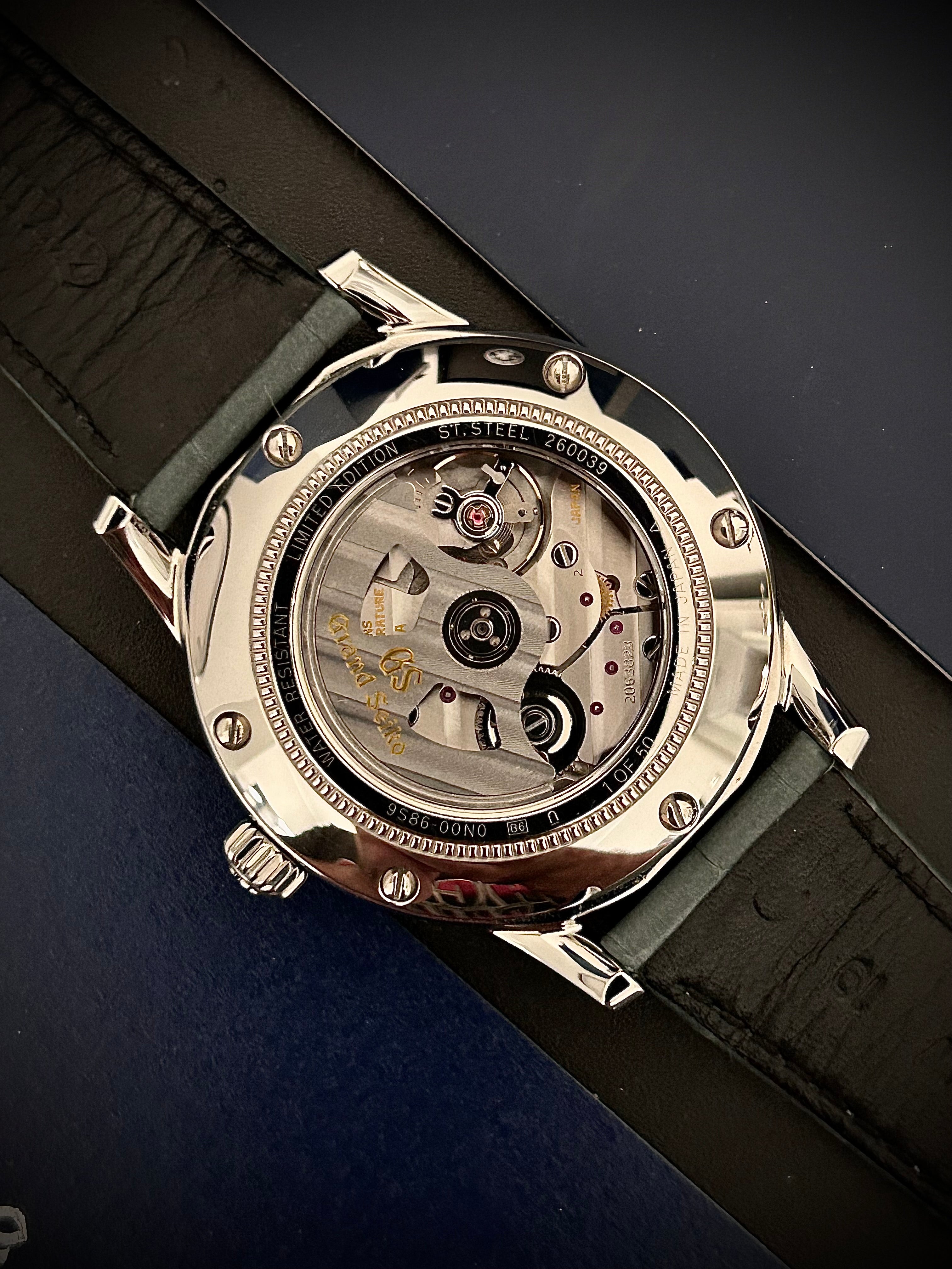 2022 GRAND SEIKO PINK FLANNEL FLOWER, 1 OF 50, SBGJ269, FULL SET, INC GST